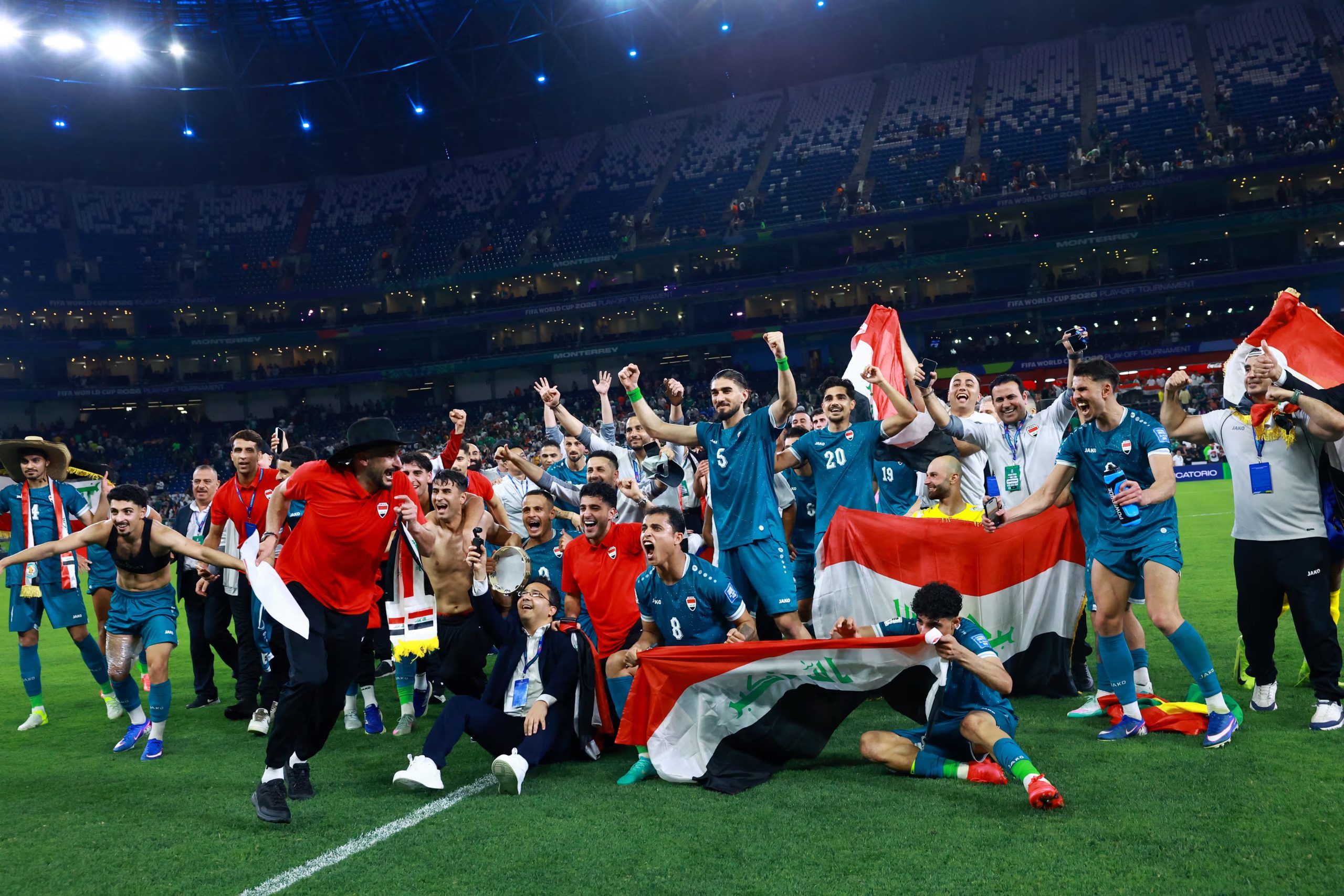Irak viene de eliminar a Bolivia en el repechaje mundialista. (Foto: REUTERS/Raquel Cunha)