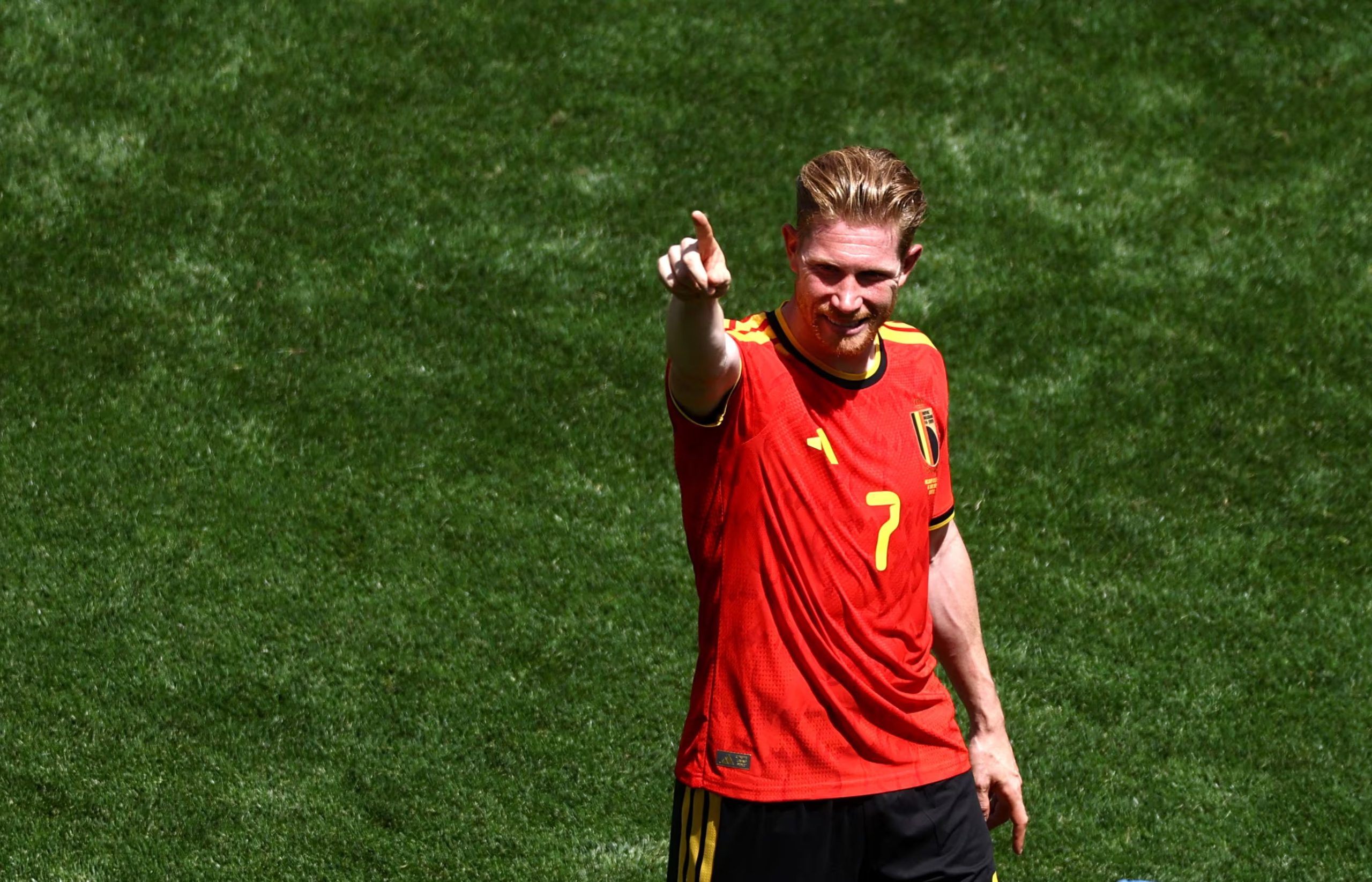 Kevin De Bruyne debutó el lunes 15 de junio con Bélgica. (Foto: REUTERS/Lee Smith)