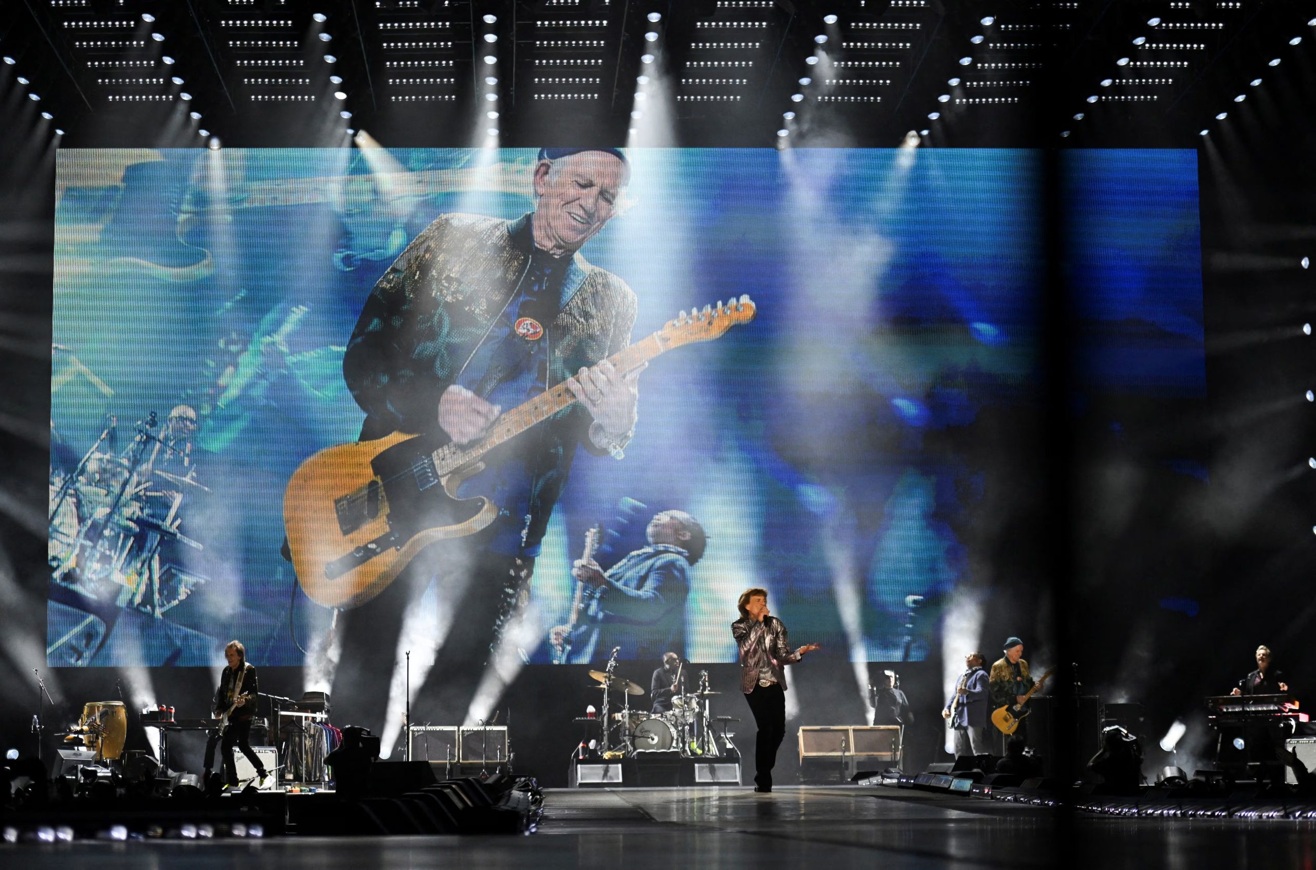 Mick Jagger expresó su deseo de volver a los escenarios, pero reconoció que el regreso en vivo de los Rolling Stones no ocurriría en 2026 (REUTERS/Callaghan O'Hare)