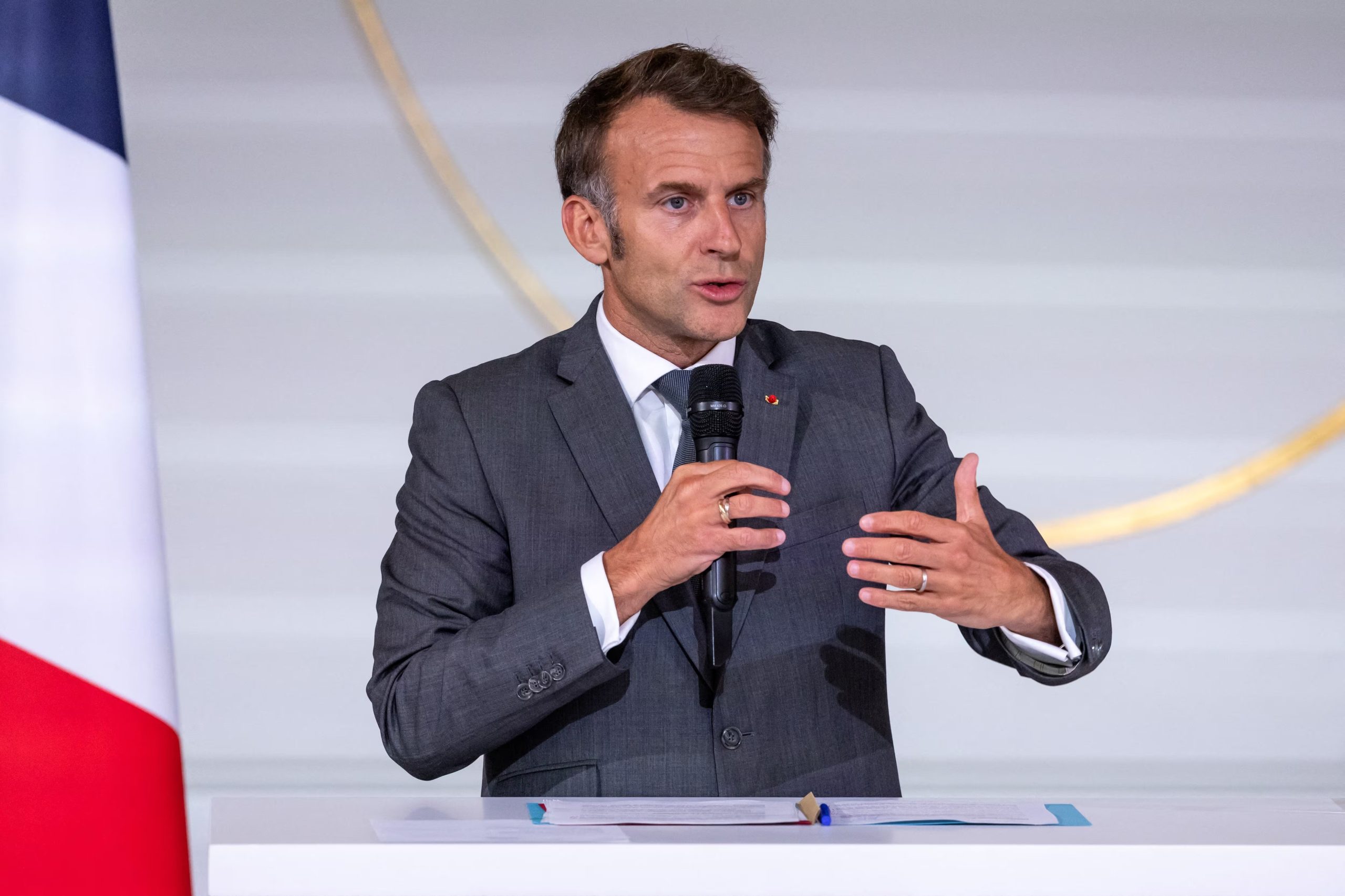 Macron anticipó que los líderes examinarán las consecuencias del entendimiento alcanzado y sus efectos sobre la estabilidad regional y los mercados energéticos (REUTERS)