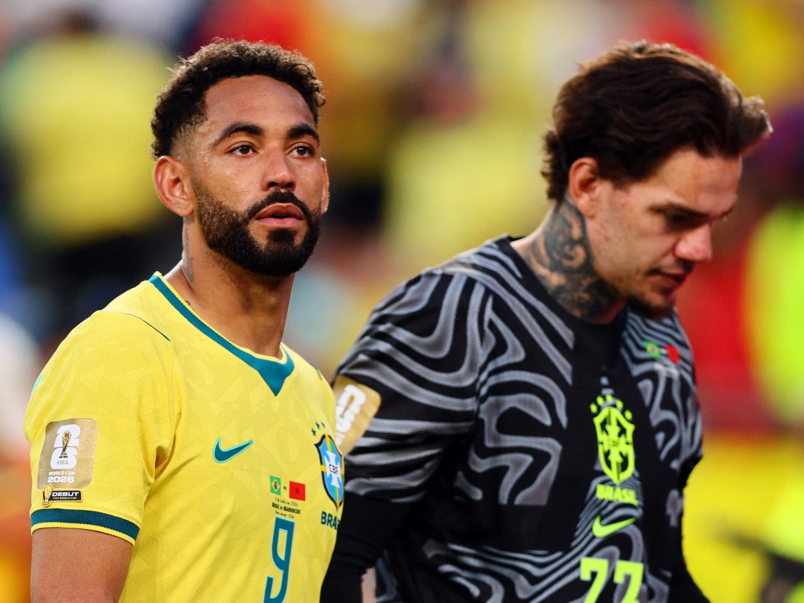 Brasil llevó el parche dorado en su debut tras ser una de las selecciones campeonas del mundo (Reuters)