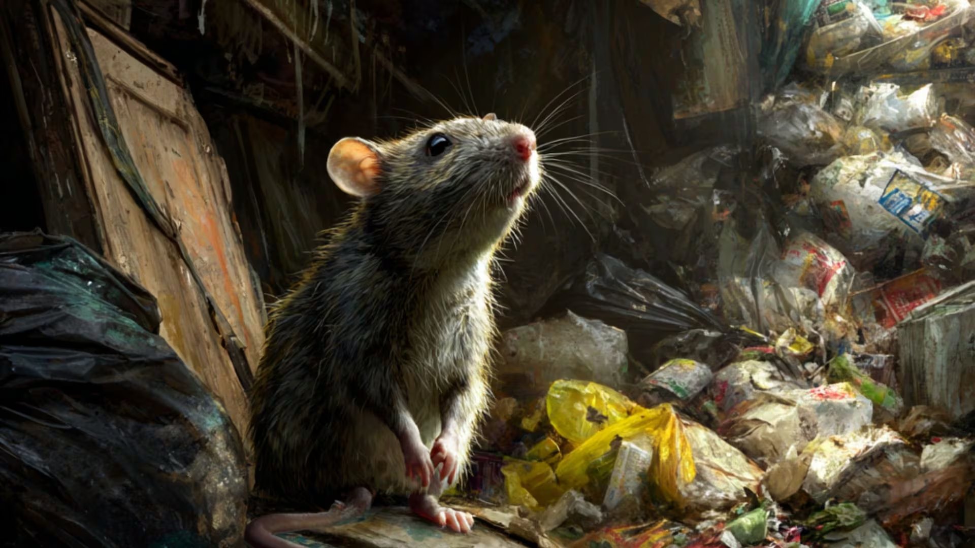 Las ratas noruegas también mostraron mutaciones en el gen Vkorc1, pero la frecuencia fue menor que en los ratones urbanos, con un 35% de los casos analizados. (Imagen Ilustrativa Infobae)