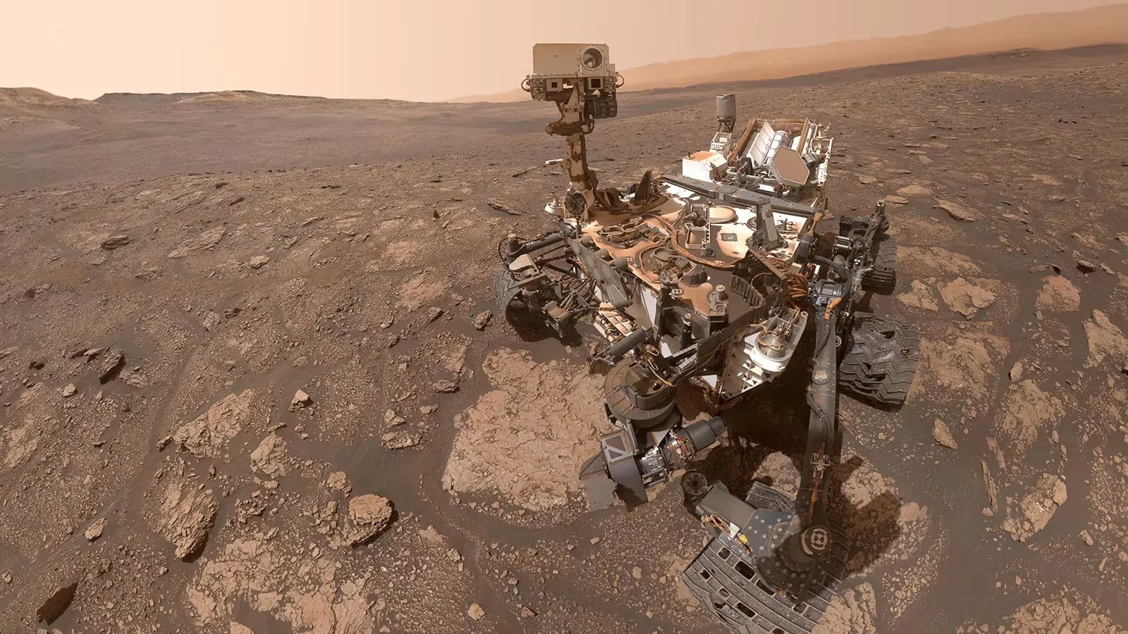 El rover Curiosity detectó señales térmicas de agua cálida en profundidad, lo que sugiere condiciones habitables prolongadas (NASA/JPL-Caltech/MSSS/Handout via REUTERS)