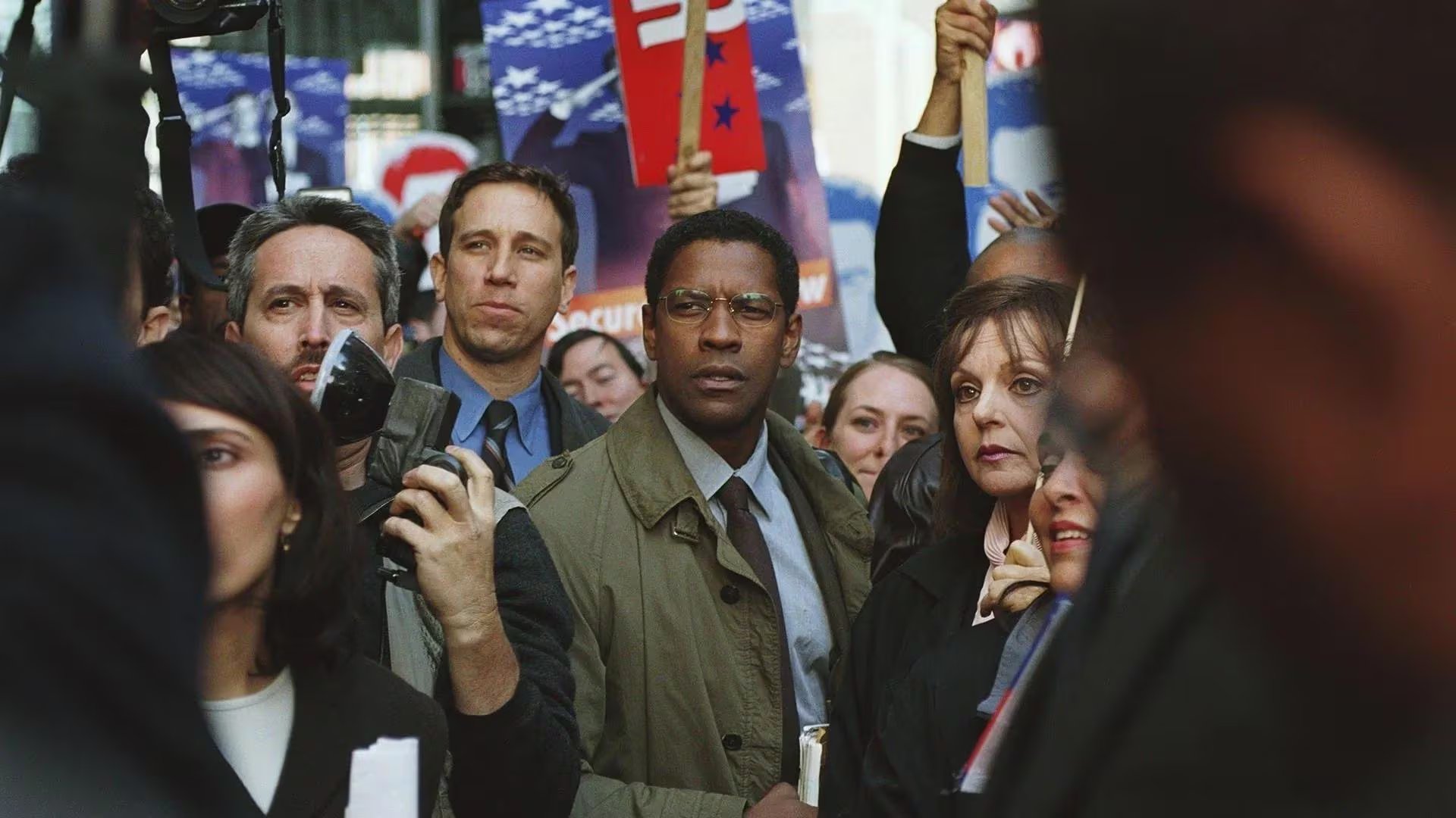 Denzel Washington en 'El candidato del miedo'. (Paramount Pictures)