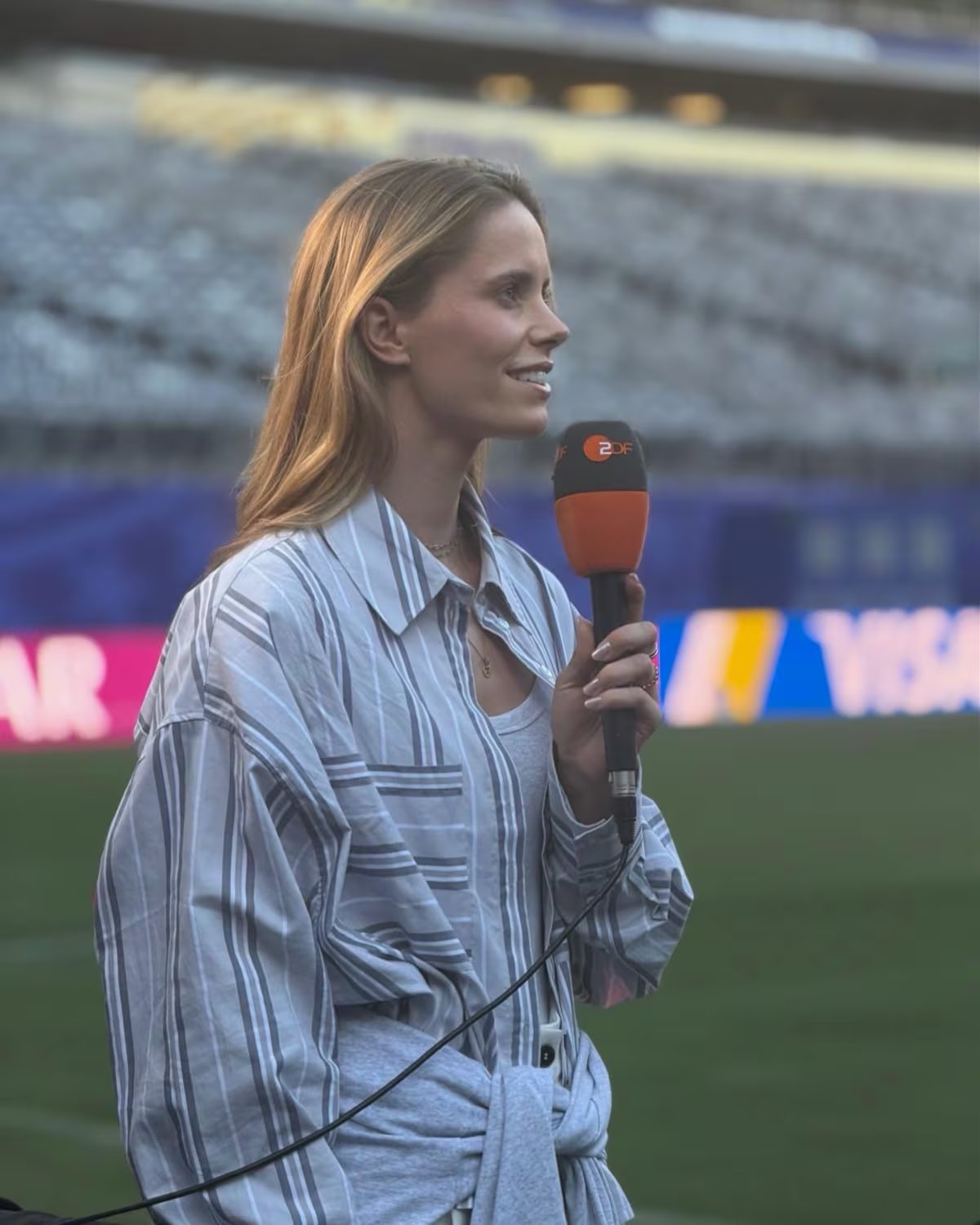 Engels trabajó en Sport1, donde presentó el Campeonato Mundial de Hockey sobre Hielo y varios formatos digitales, antes de dar el salto a ZDF en 2023