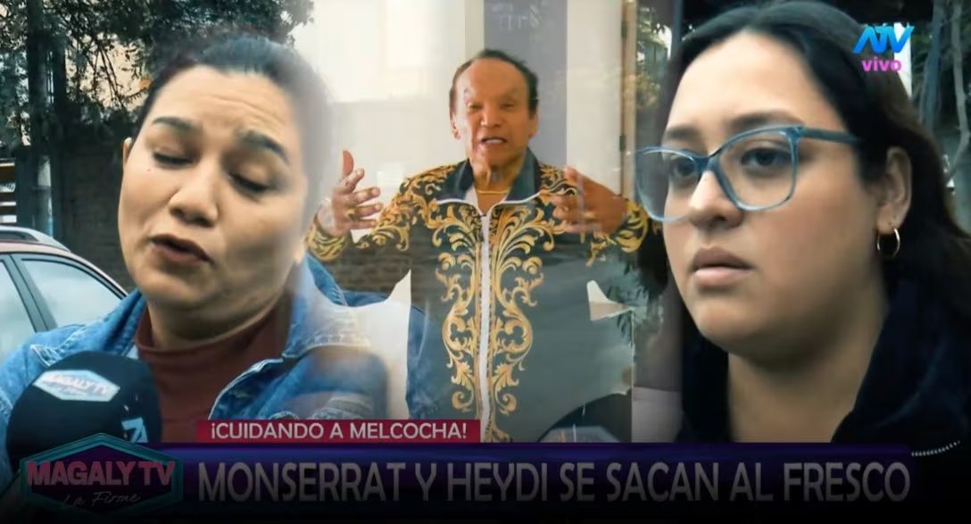 Heydi Amado defiende el estado de salud de Melcochita y lanza fuerte comentario contra Monserrat. Captura: Magaly TV La Firme.