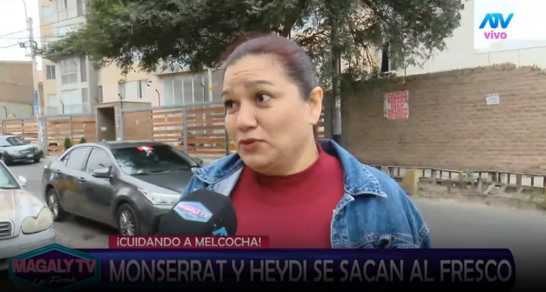 Heydi Amado defiende el estado de salud de Melcochita y lanza fuerte comentario contra Monserrat. Captura: Magaly TV La Firme.