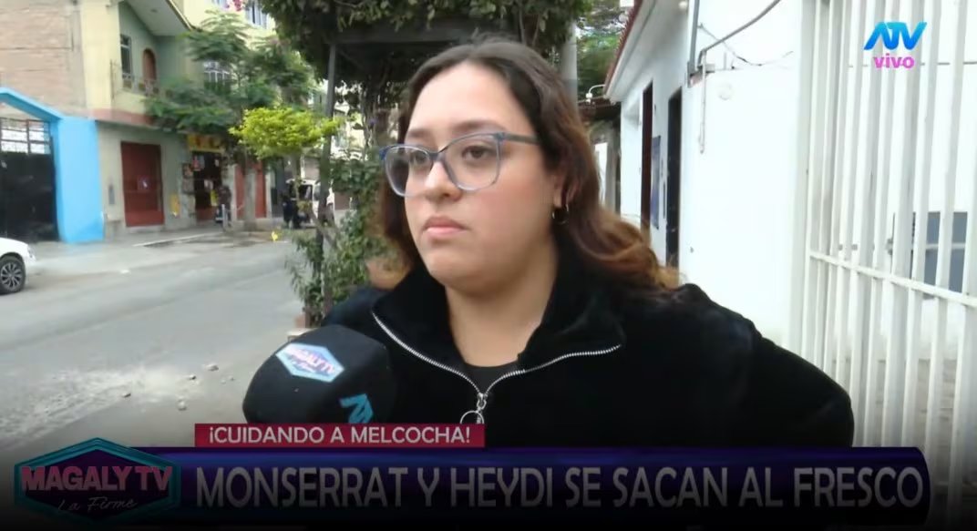 Heydi Amado defiende el estado de salud de Melcochita y lanza fuerte comentario contra Monserrat. Captura: Magaly TV La Firme.