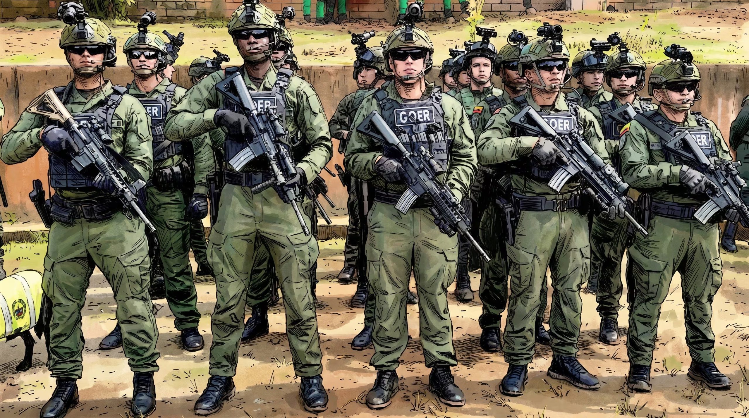 Operación contra el Clan del Golfo en Norte de Santander dejó un policía muerto y tres presuntos delincuentes abatidos - crédito Imagen Ilustrativa Infobae