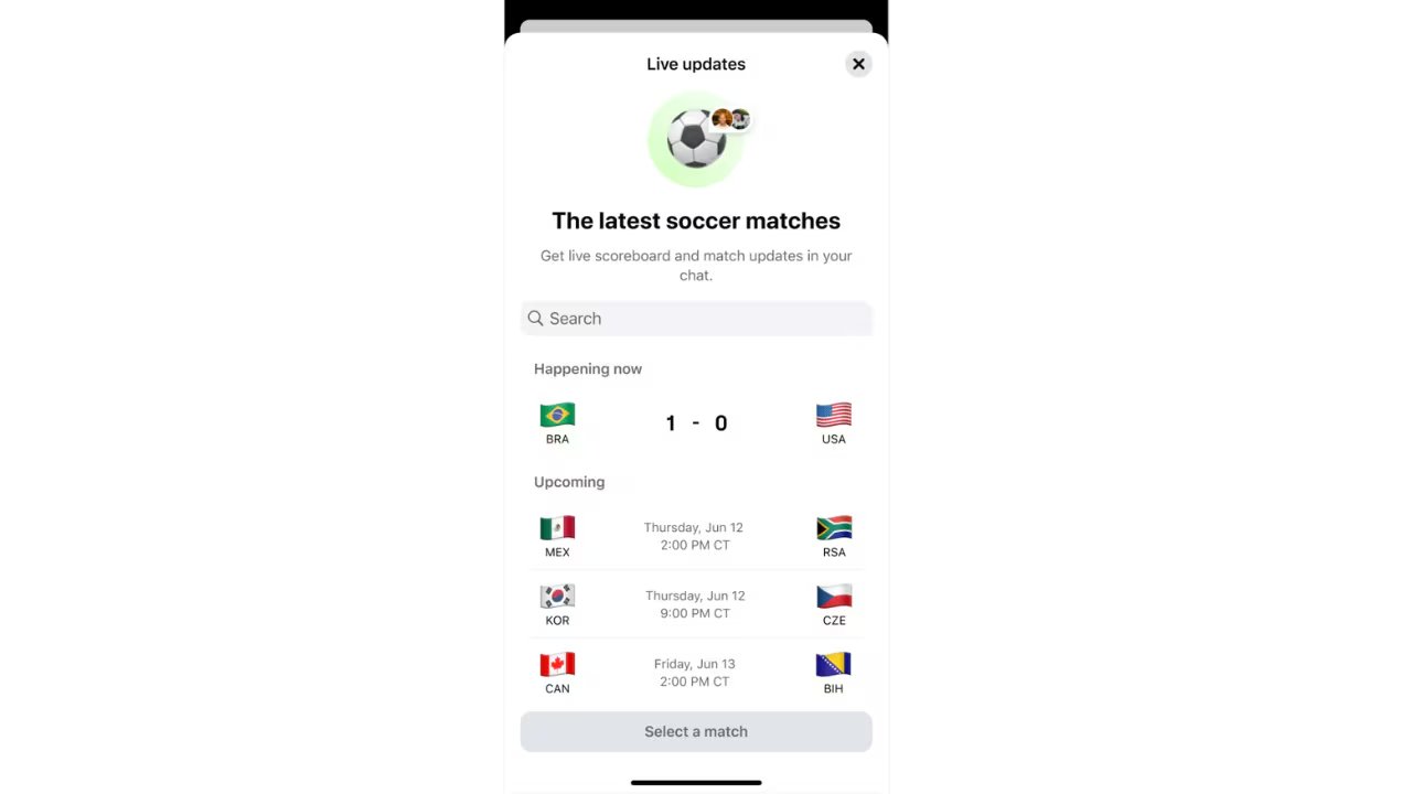 Facebook activó un modo fútbol con reacciones temáticas, sorpresas visuales, un mini juego y stickers inspirados en el torneo.