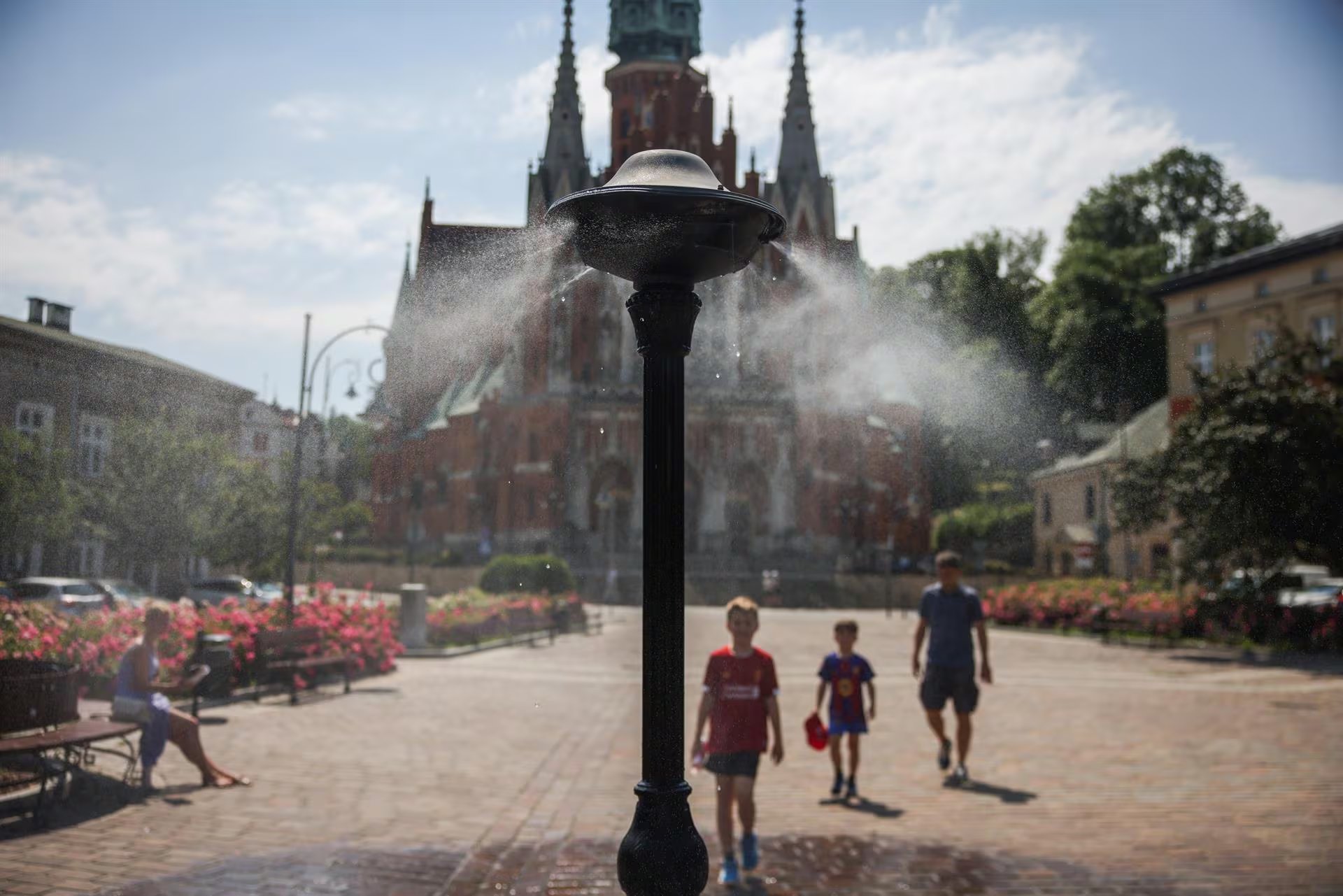 Aarhus vivió el día más caluroso de la historia de Dinamarca con 37 °C registrados el sábado (Europa Press)