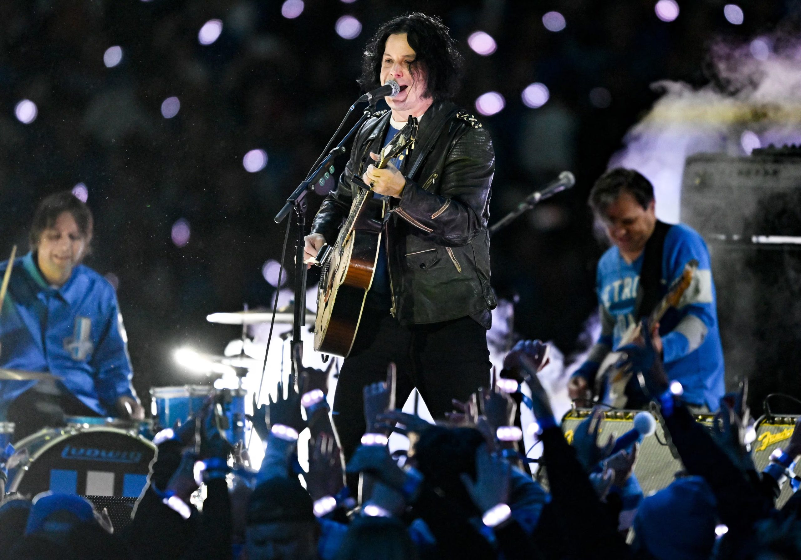 La trayectoria de Jack White incluye The White Stripes, 16 premios Grammy, el sello Third Man Records y el lanzamiento de No Name en 2024 (Lon Horwedel-Imagn Images/REUTERS)