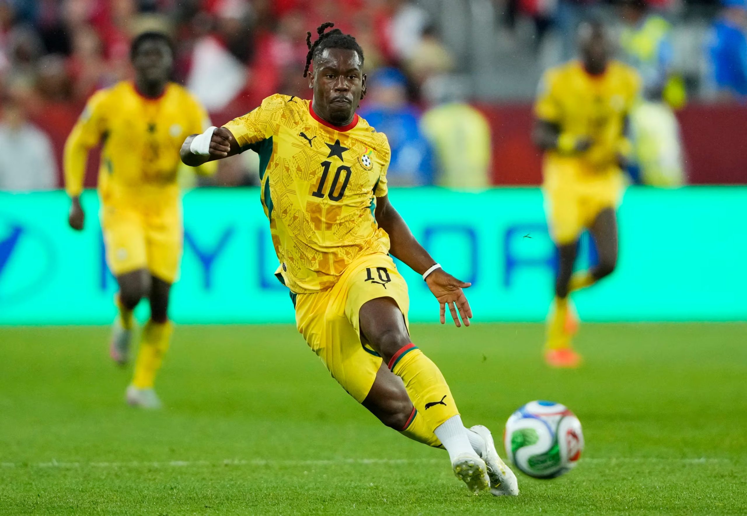 Brandon Thomas-Asante activó el ataque de los africanos (IMAGN IMAGES via Reuters/Kevin Sousa)