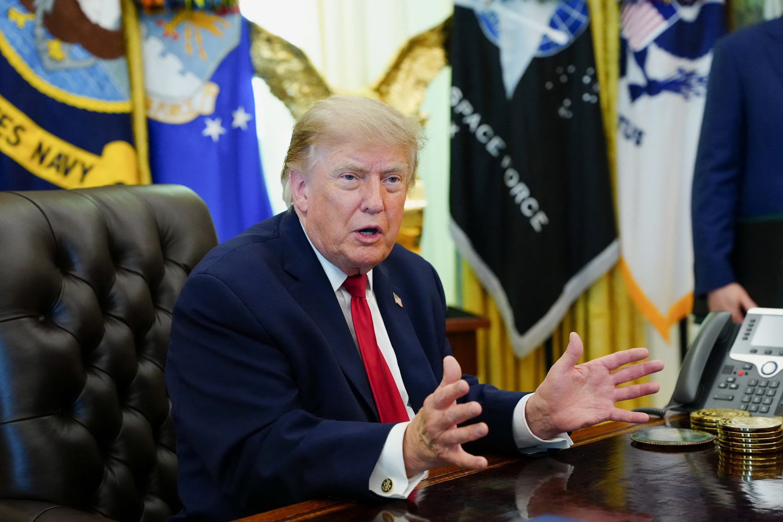 Donald Trump, presidente de EEUU (REUTERS/Aaron Schwartz)