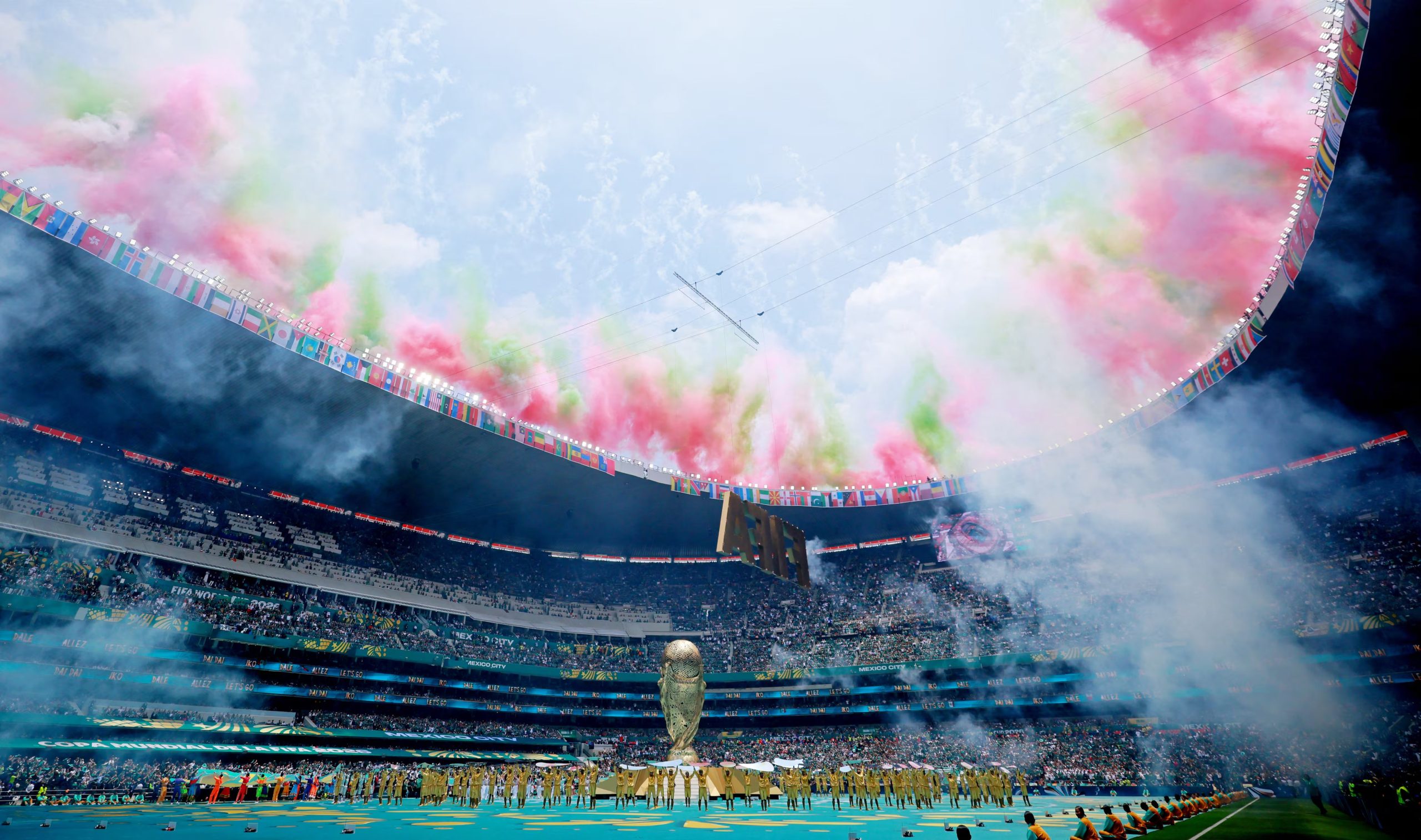 El partido inaugural del Mundial de 2026 lo protagonizan las selecciones de México y Sudáfrica. REUTERS/Eloisa Sanchez

