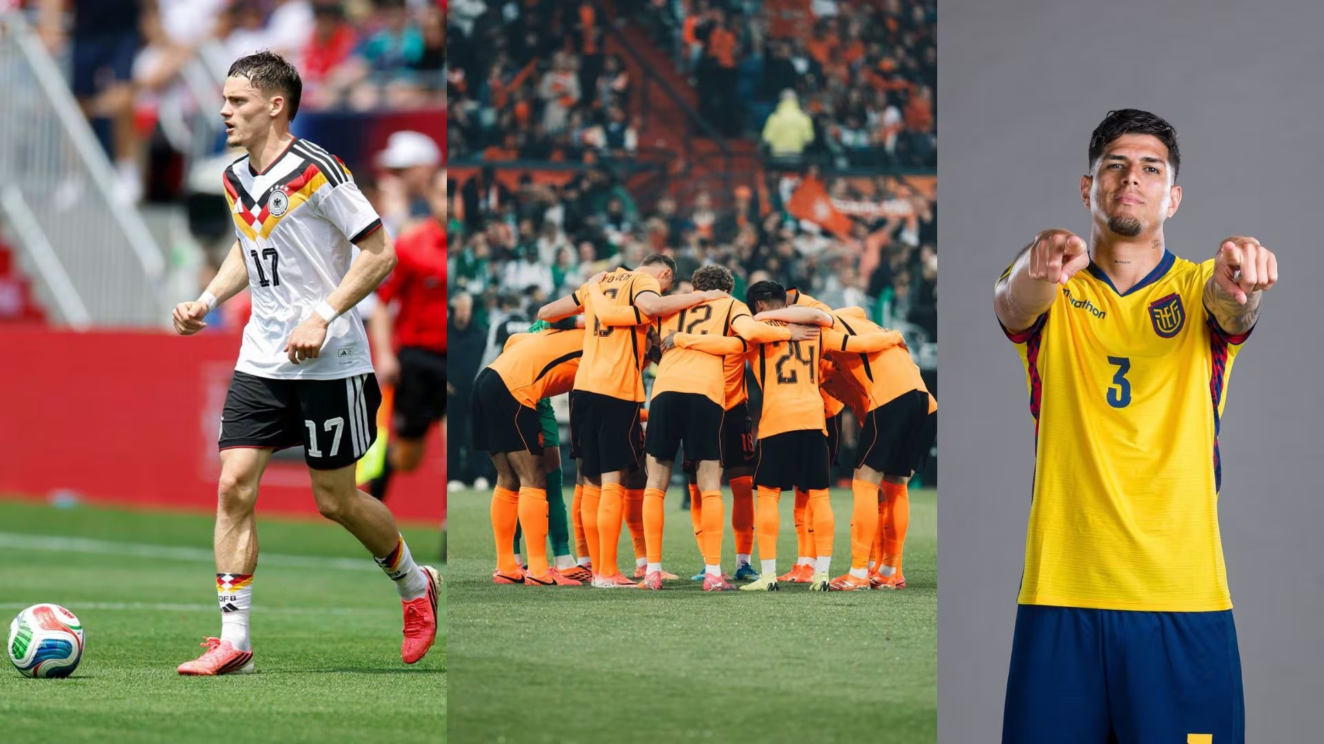 En la jornada de hoy debutan selecciones como la alemana y la ecuatoriana. (Fotocomposición Infobae)