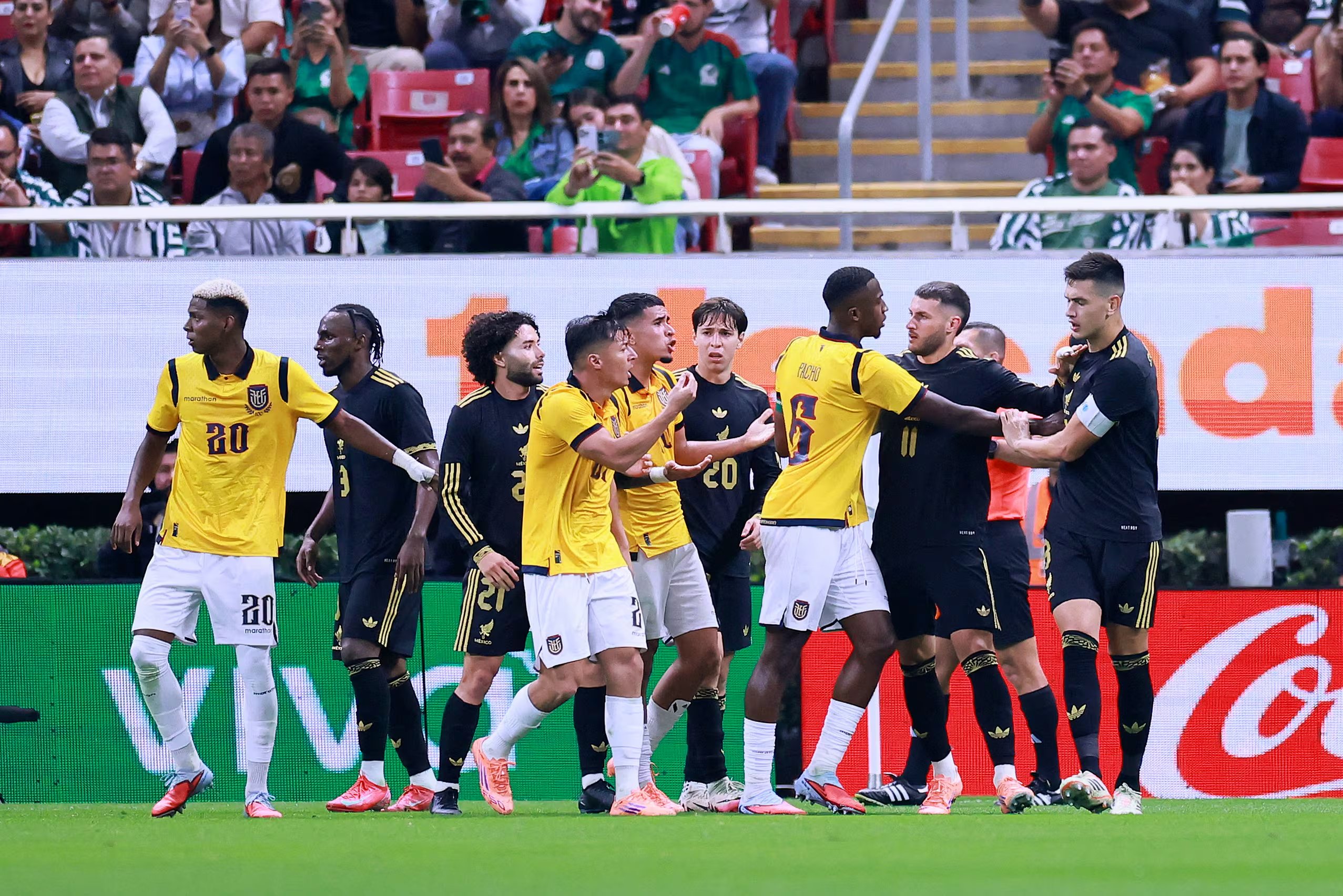 El historial marca ventaja para México con 14 triunfos frente a Ecuador en 25 enfrentamientos. REUTERS/Eloisa Sanchez
