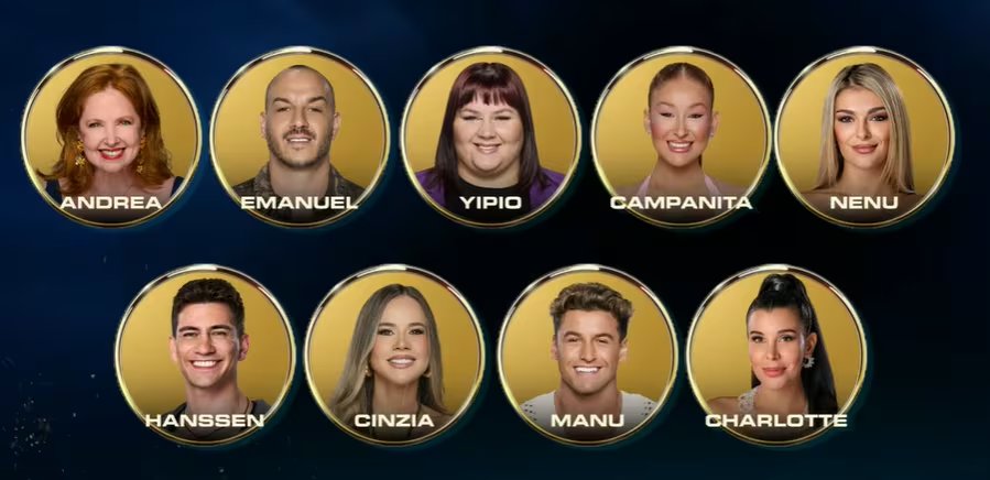 Así quedó conformada la placa de nominados de Gran Hermano: Generación Dorada