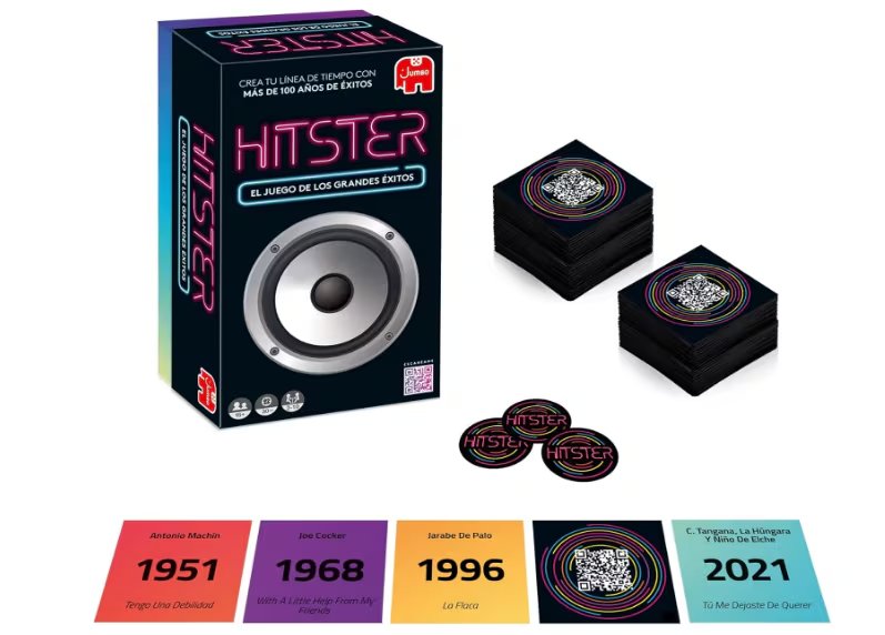 El programa está basado en un popular juego de mesa 'Hitster'. (Amazon)