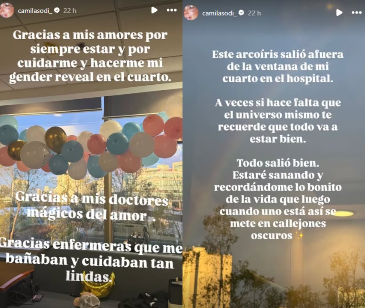La propia Sodi, sobrina de Thalía, lo confirma a través de sus redes sociales y comparte imágenes posteriores a la operación
(RS)