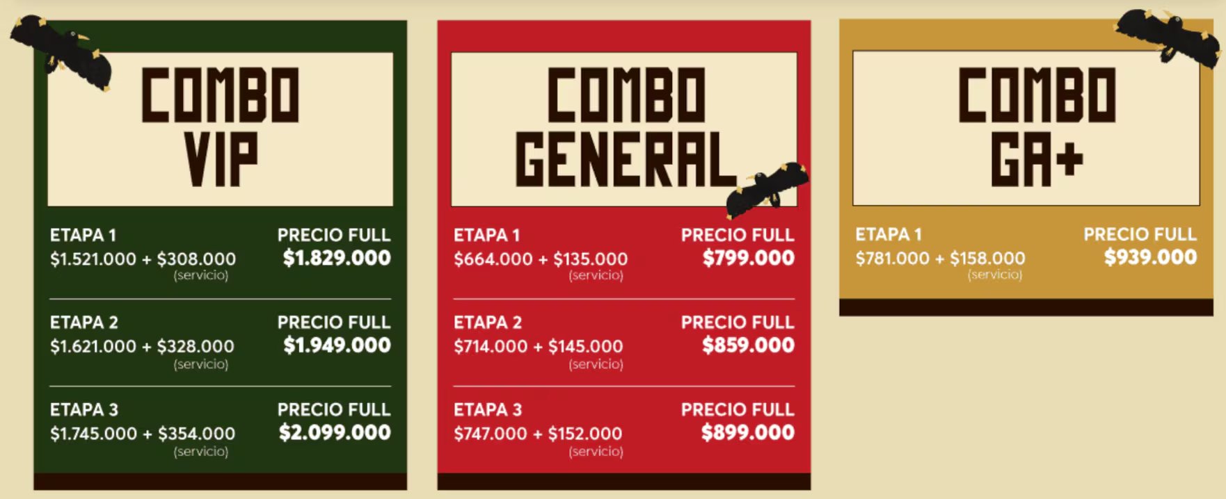 Estos son los precios de las entradas para el Festival Cordillera - crédito Ticketmaster