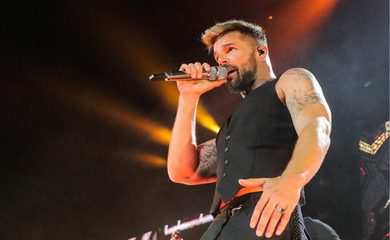 Presentación de Ricky Martin en el Movistar Arena de Bogotá - crédito Prensa Ricky Martin