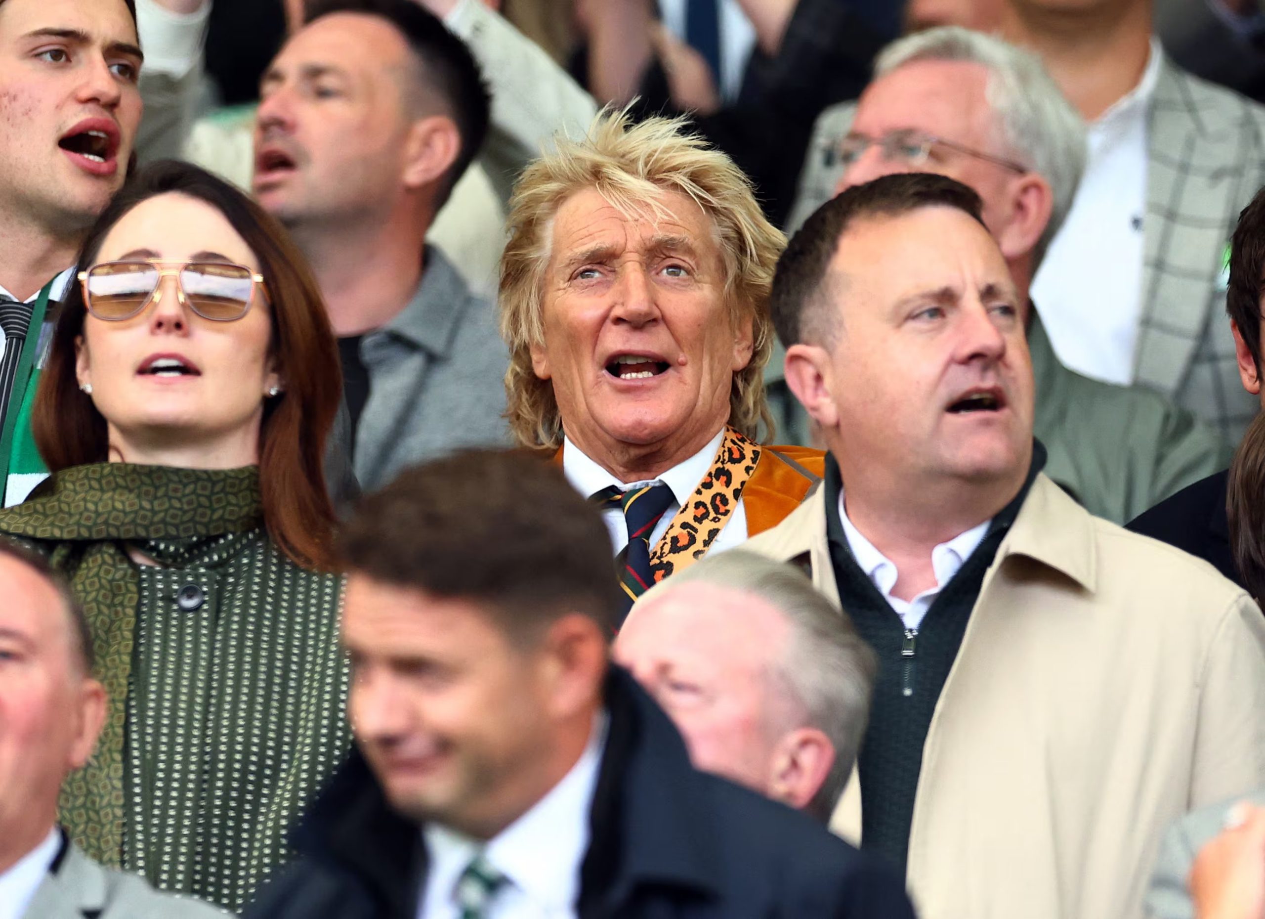 La cancelación del show en California generó críticas después de que Rod Stewart asistiera en Boston a un partido de Escocia en el Mundial de Fútbol (Action Images via Reuters/Andrew Boyers)