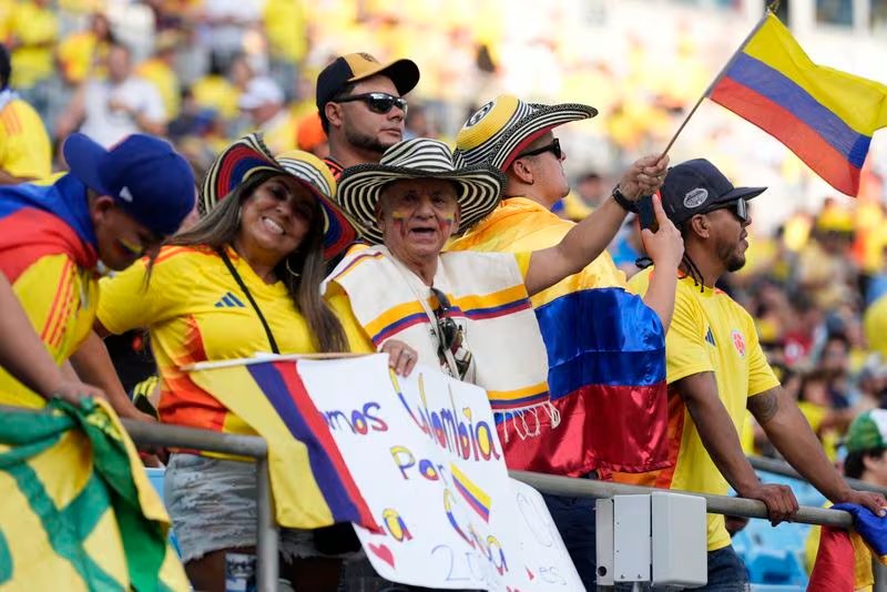 El partido Colombia vs. Ghana se jugará el viernes 3 de julio en Kansas, atrayendo a cientos de viajeros. (Reuters)
