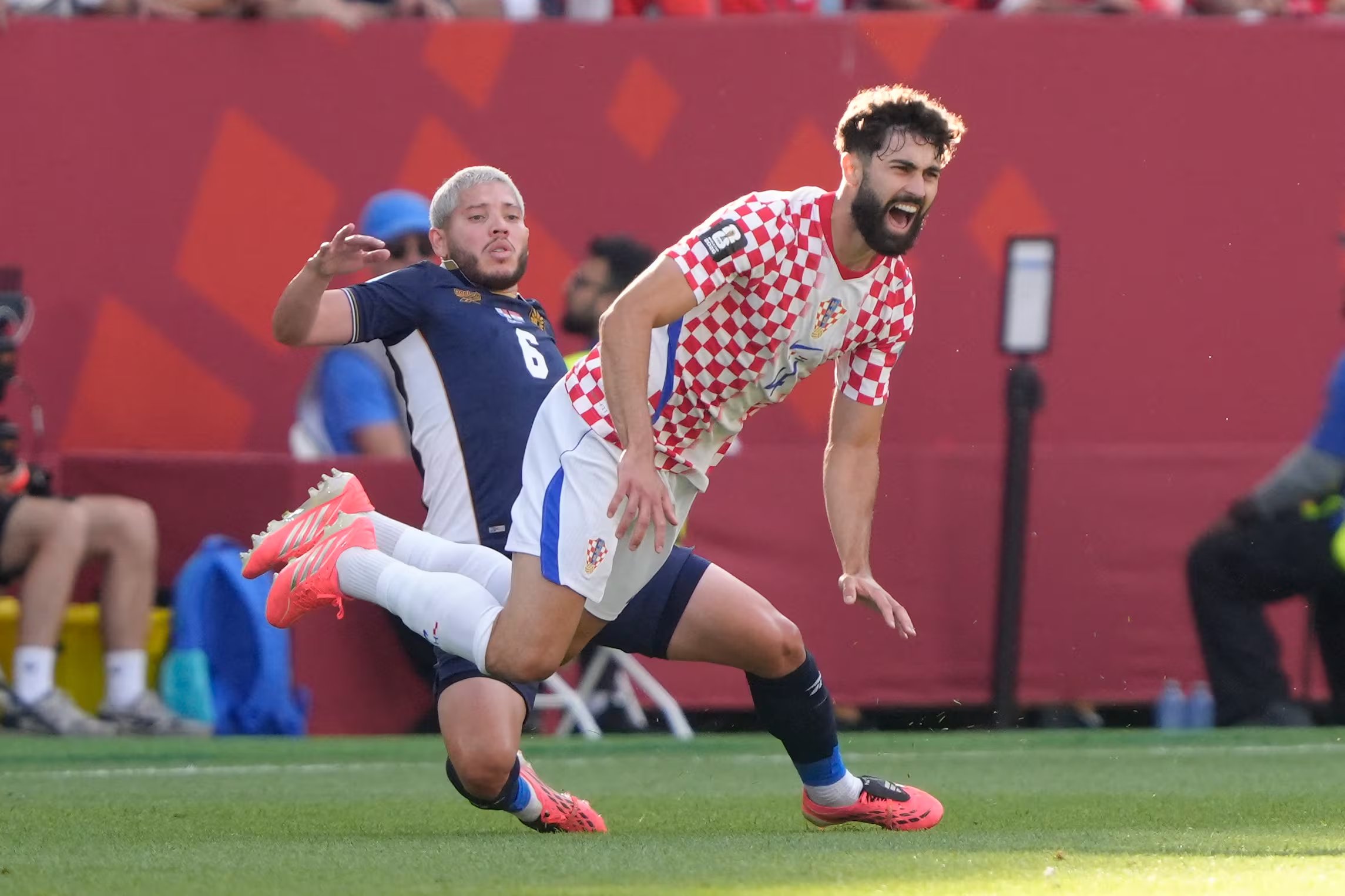 Josko Gvardiol no ha sido el defensor más confiable para Croacia en el Mundial 2026 - crédito John E. Sokolowski/Imagn Images