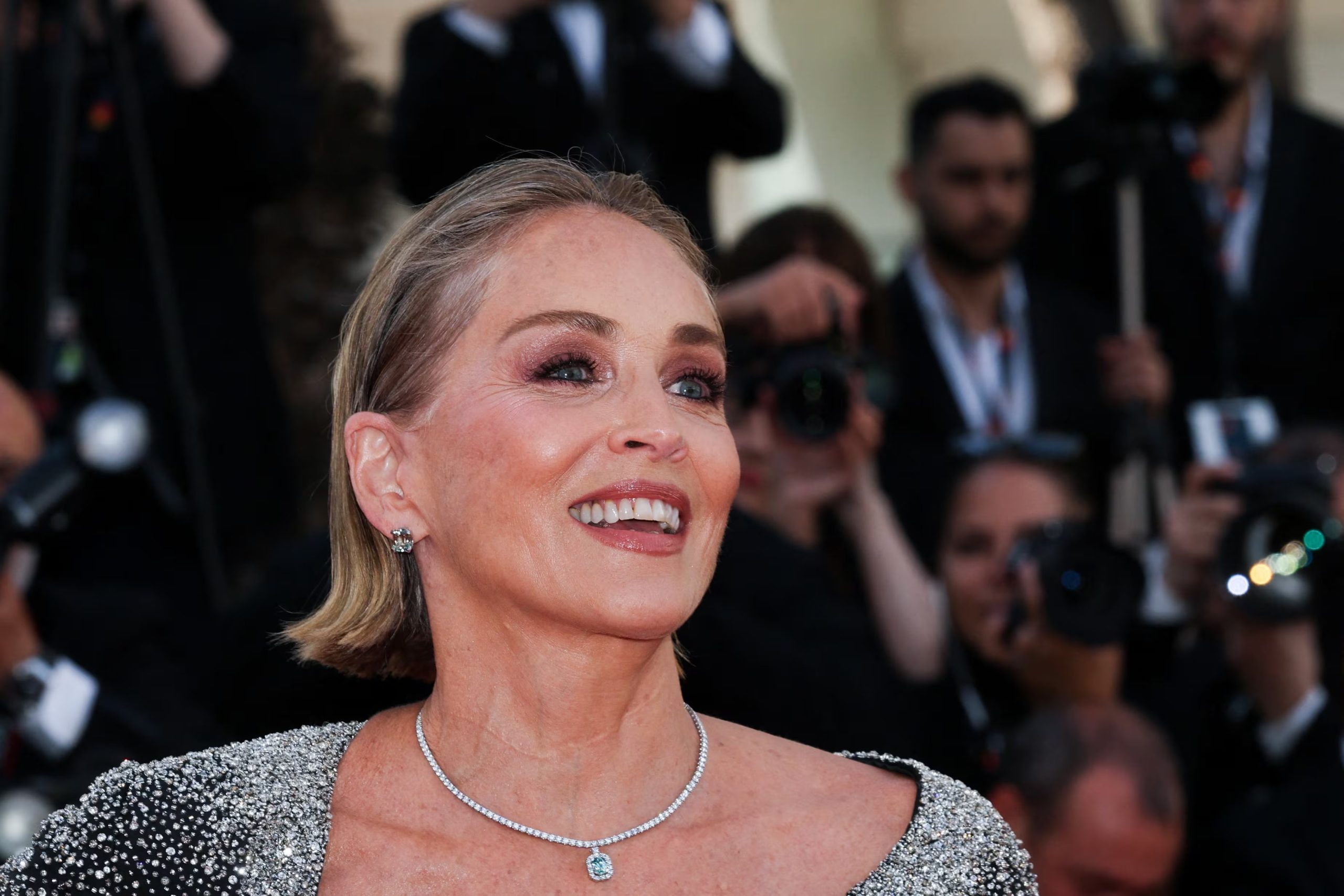 La cirugía de Sharon Stone se limitó a la extirpación de los tumores y los análisis confirmaron después la ausencia de cáncer de mama (REUTERS/Manon Cruz)