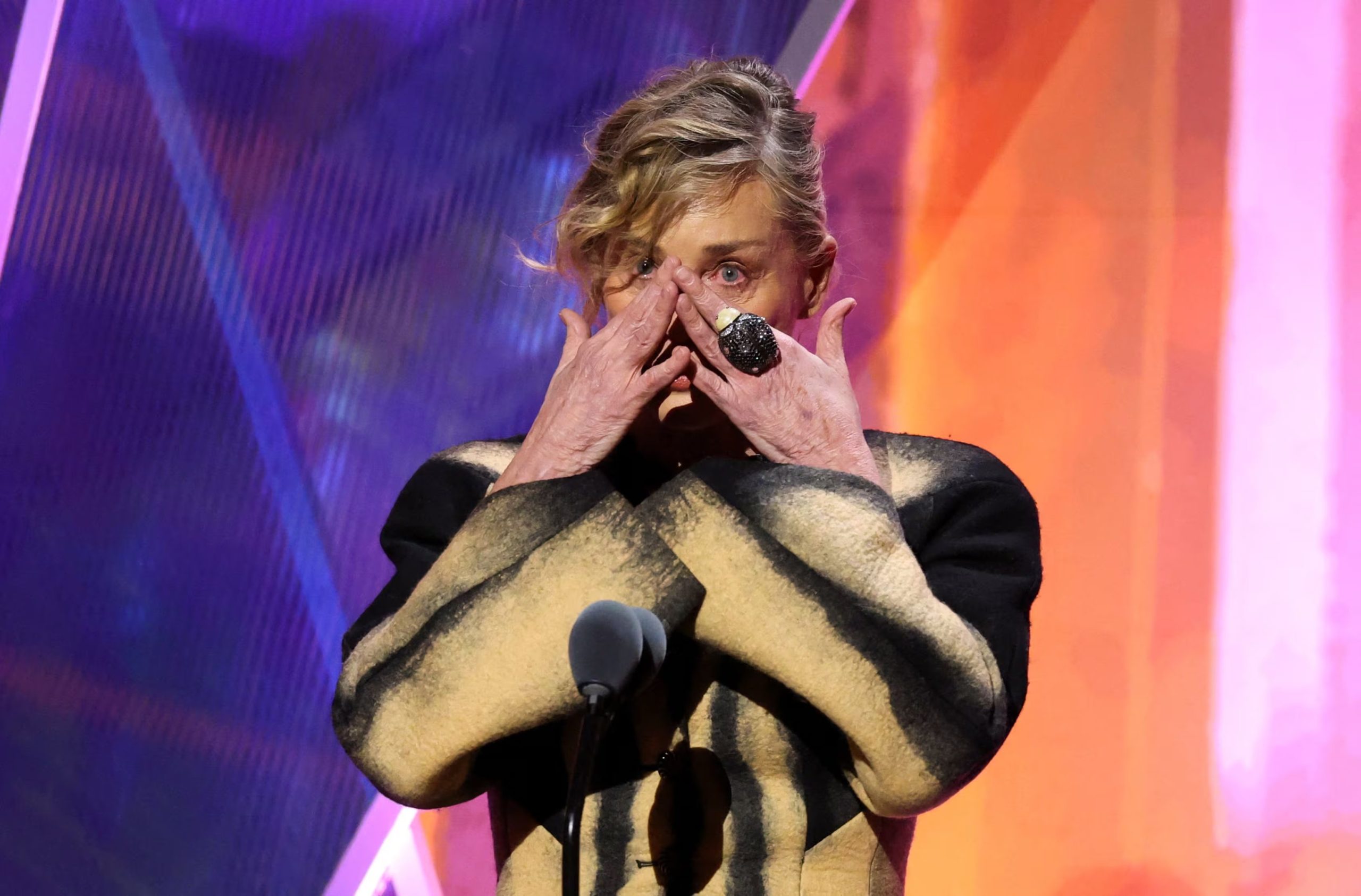 Sharon Stone también abordó su complicada relación con su madre y las difíciles etapas personales que ha atravesado REUTERS/Mario Anzuoni