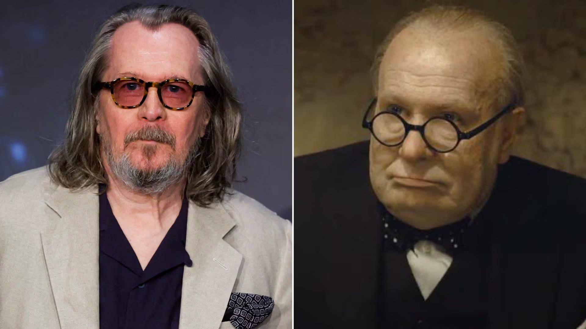 Gary Oldman soportó cuatro horas de maquillaje, pelucas y prótesis para encarnar a Winston Churchill en