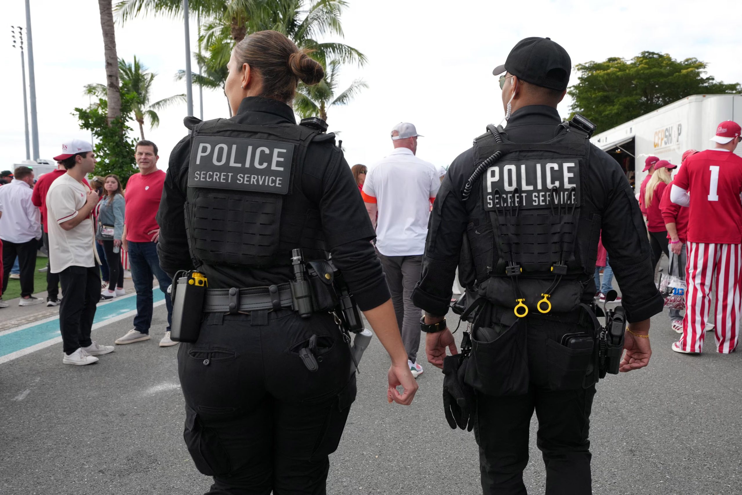 El operativo de seguridad incluye controles en los accesos y recomendaciones para garantizar una experiencia tranquila (Imagn Images)