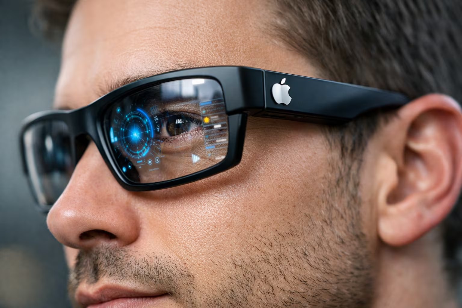Apple ofrecerá varias opciones de montura y colores para sus gafas inteligentes, incluyendo negro, azul océano y marrón claro. (Imagen Ilustrativa Infobae)