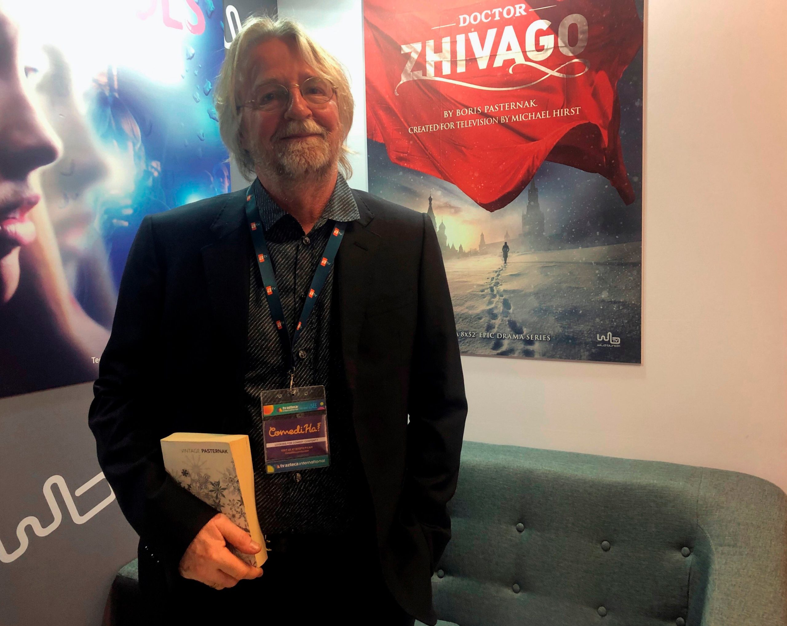 Michael Hirst destacó a Egil Skallagrímsson como un personaje clave por su lugar en la historia de Escandinavia e Islandia (EFE/María D. Valderrama)