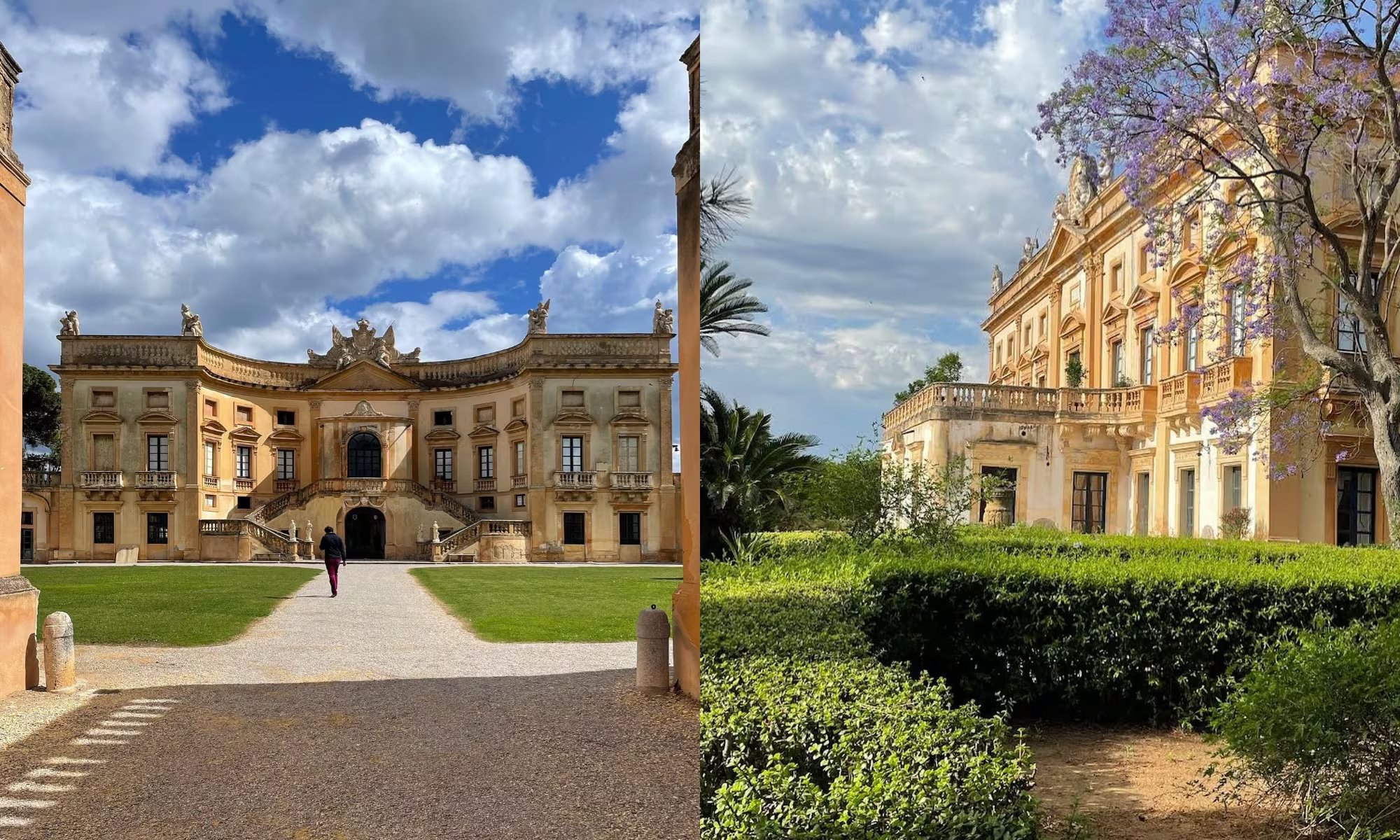 La ceremonia principal de la boda se realizará en la histórica Villa Valguarnera, reconocida por su aparición en la serie 