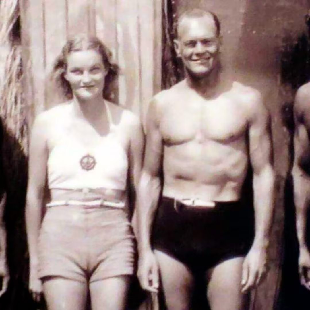 Doris Duke junto a James Cromwell, una de sus parejas