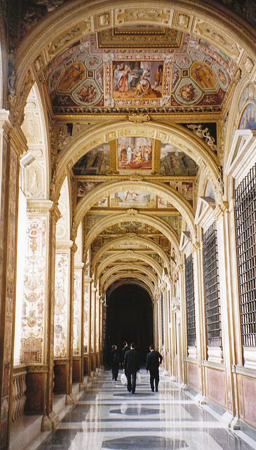 Frescos de la Logia de Rafael en el Vaticano (Wikipedia)