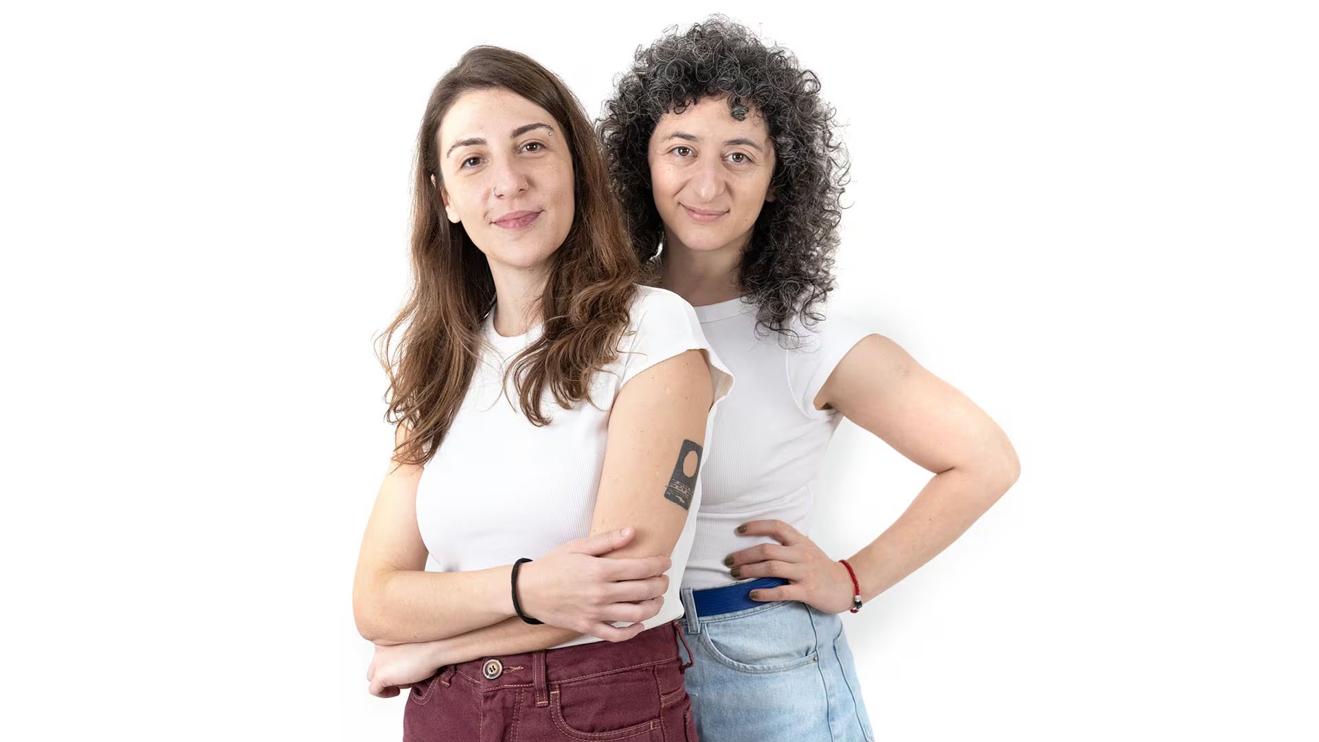 Martina Matzkin (izquierda) y Gabriela Uassouf (derecha), directoras de 