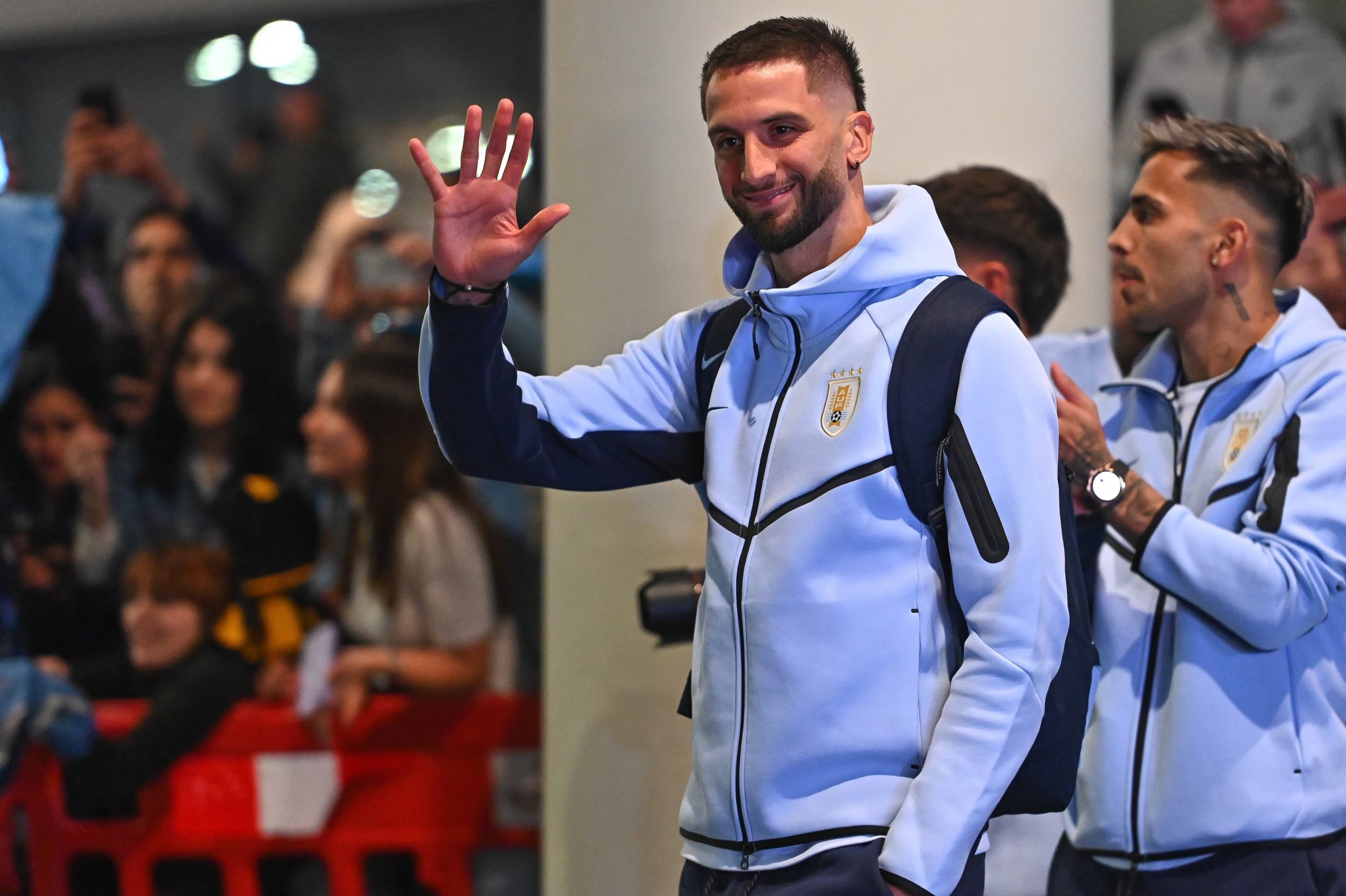 Gemini ubica a Uruguay como favorito ante Arabia Saudita por el nivel de Federico Valverde, Rodrigo Bentancur y Darwin Núñez.(EFE/Federico Gutiérrez)