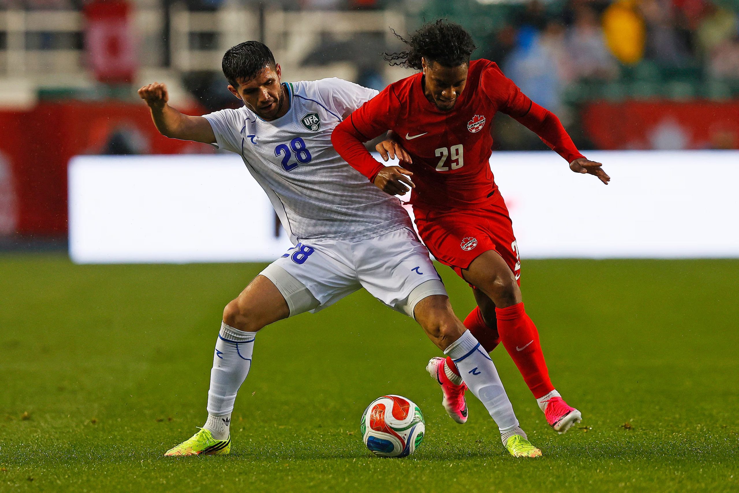La selección uzbeka no viene en su mejor momento a nivel deportivo-crédito Perry Nelson/Imagn Images