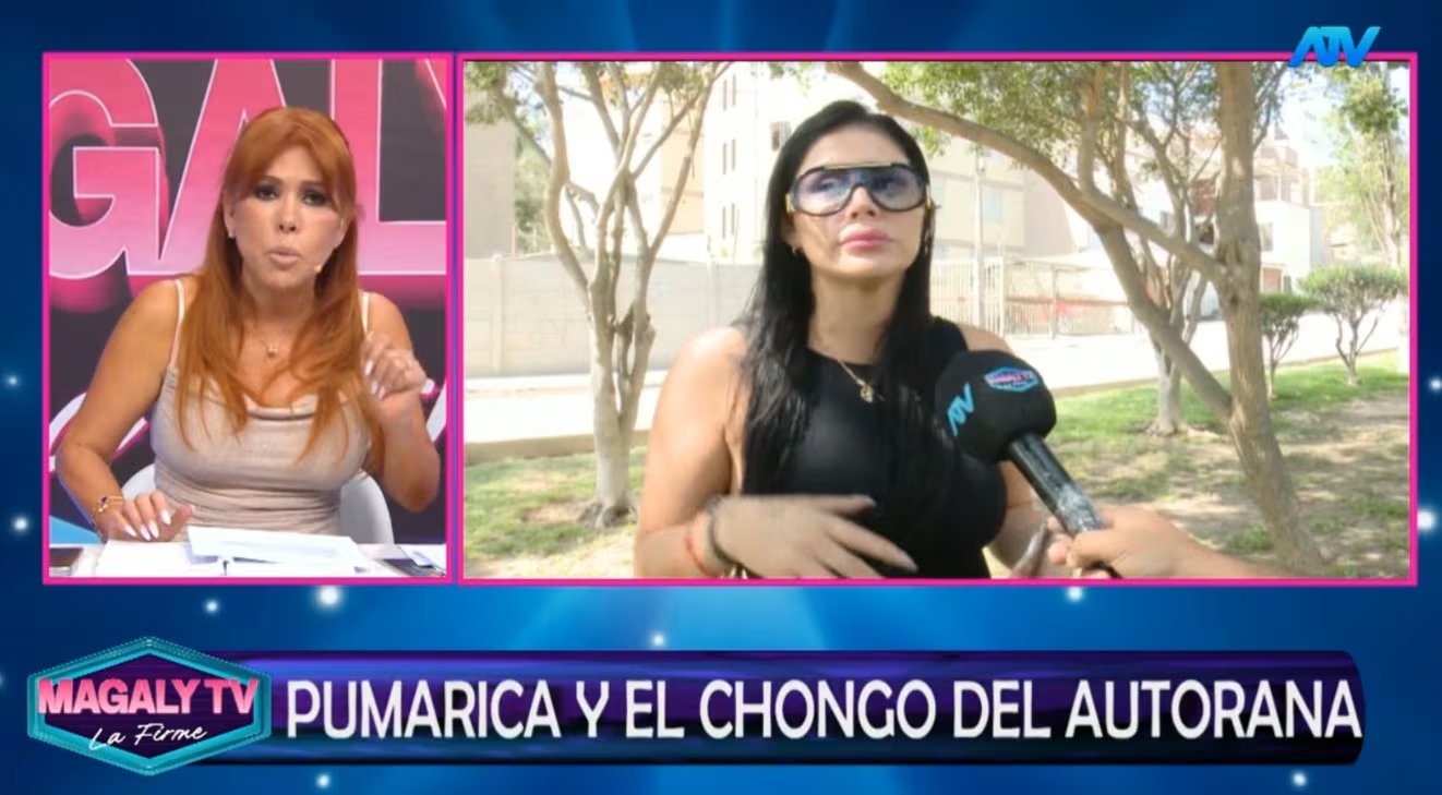 Vanessa Pumarica cuenta cómo nació el proyecto de comprar una vivienda de Christian Domínguez y Pamela Franco. Captura: Magaly TV La Firme.