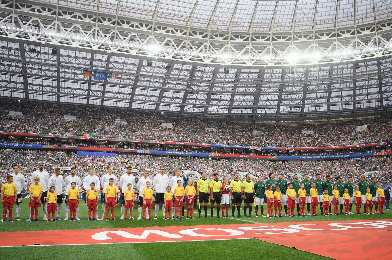 Alemania vs México en la Copa del Mundo de Rusia 2018. Foto: FIFA