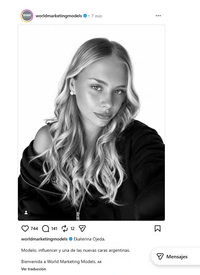 El posteo en minutos se llenó de comentarios de apoyo y felicitando a Wanda por la decisión