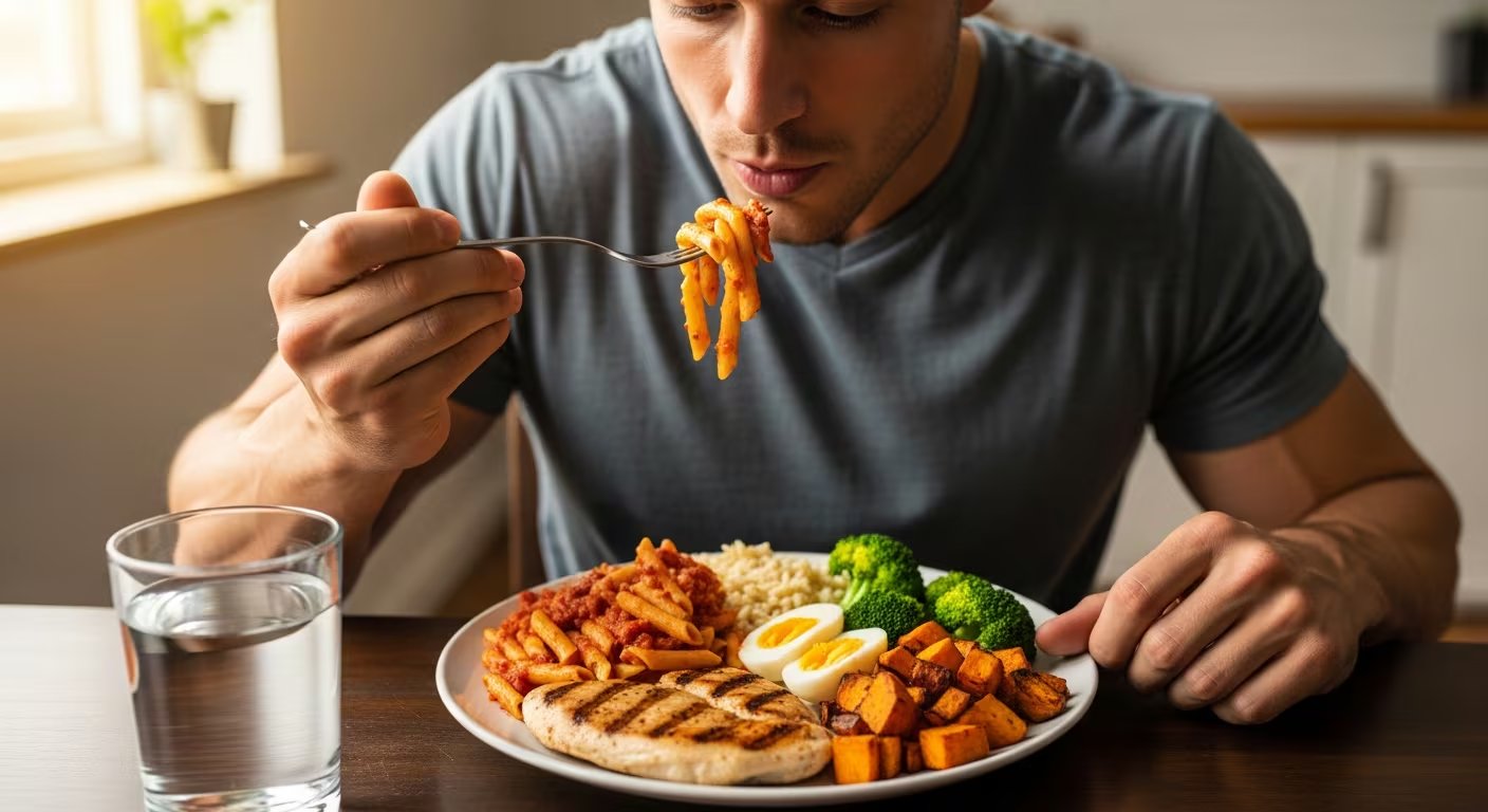 El cambio de alimentación consistió en aumentar los carbohidratos de buena calidad y reducir la proteína animal (Imagen Ilustrativa Infobae)