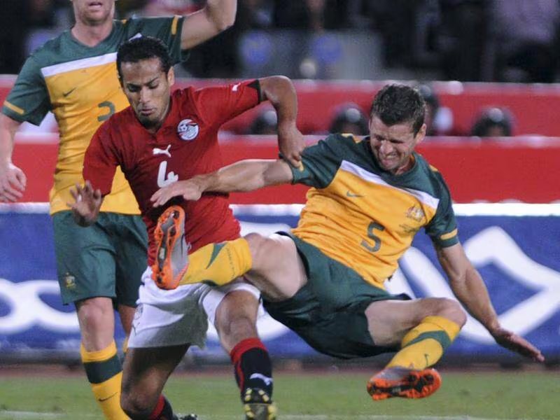 Egipto goleó 3-0 a Australia en el último amistoso jugado en 2010. - créditos: Agencias