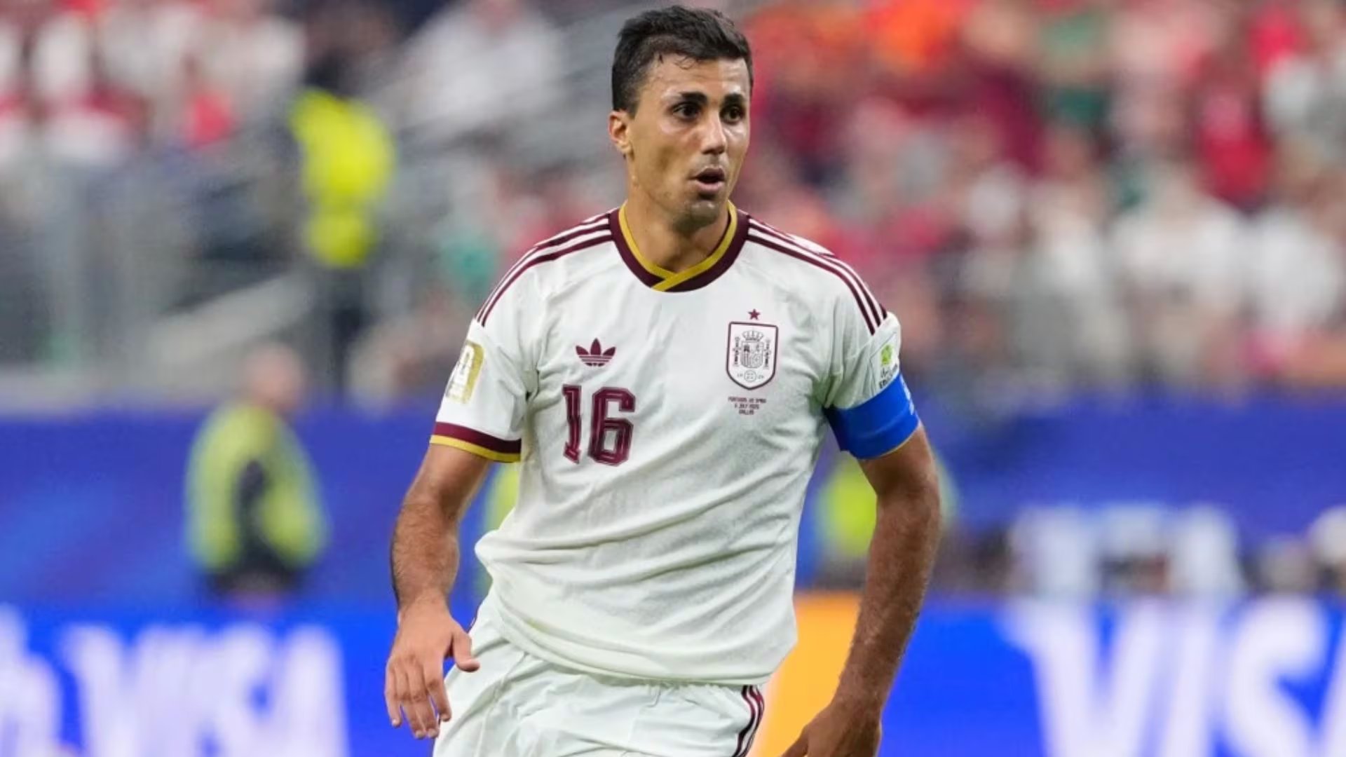 Rodri es el eje del mediocampo de España. - Crédito: EFE