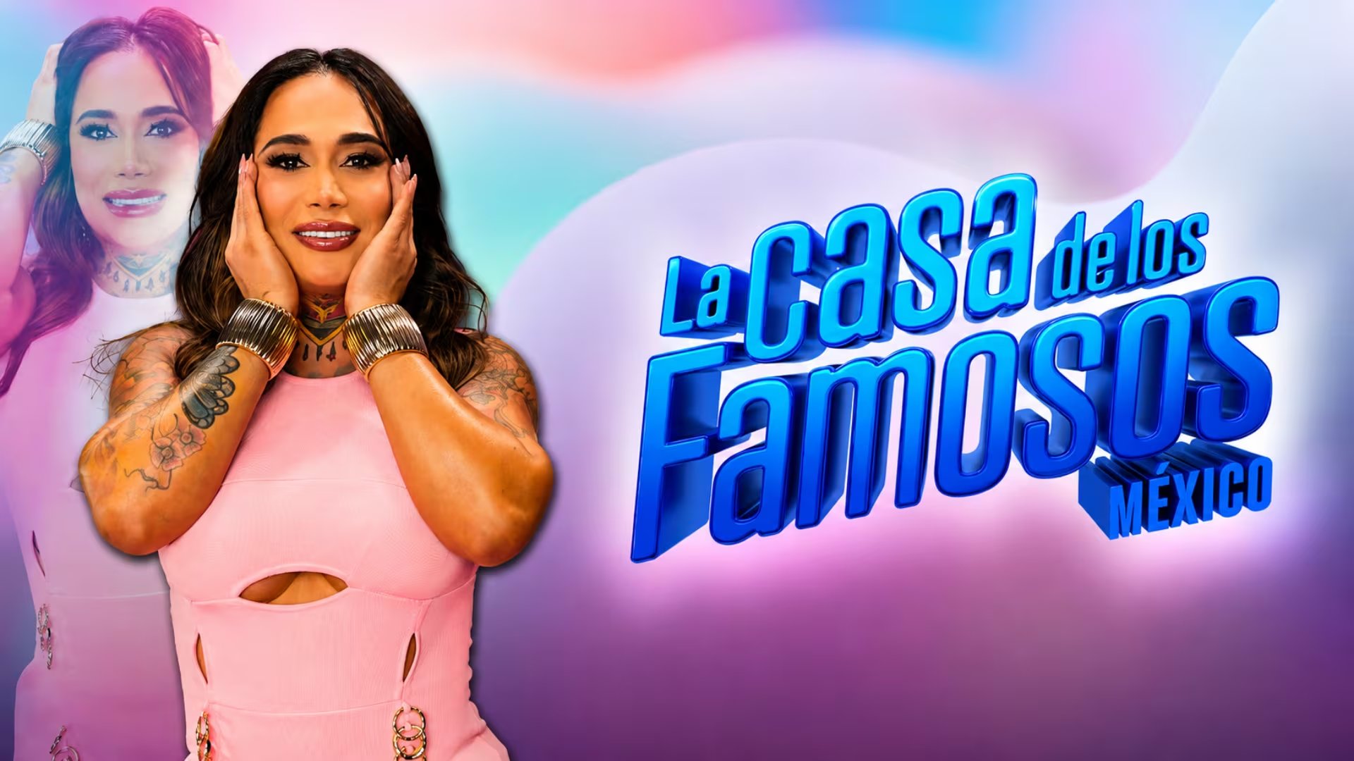 Karina Torres posa con el logo de 