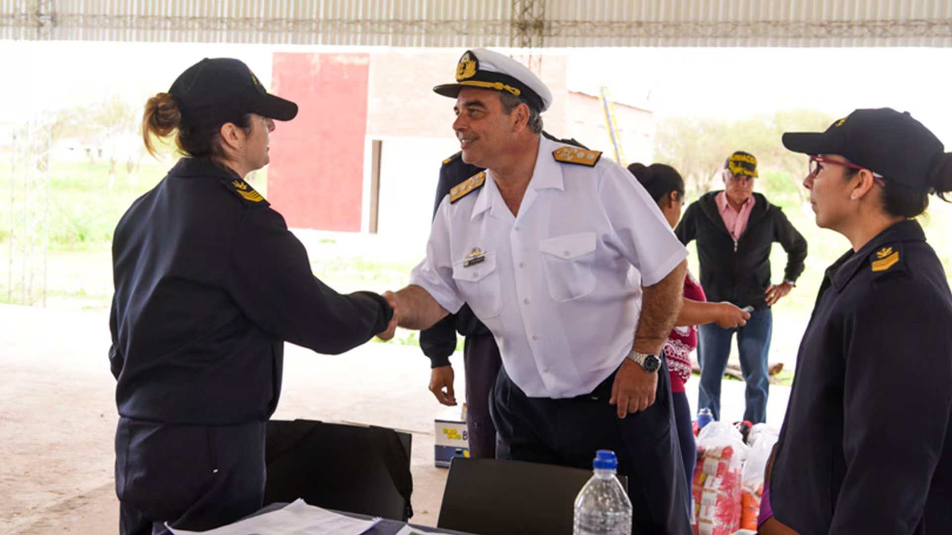 El contralmirante retirado Luis Enrique López Mazzeo es uno de los cuatro imputados en el juicio. Foto: gentileza Gaceta Marinera