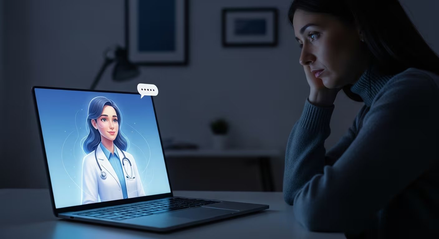 Cada vez más adultos y adolescentes consultan chatbots sobre síntomas de salud, recomendaciones médicas, alimentación y ejercicio (Imagen Ilustrativa Infobae)